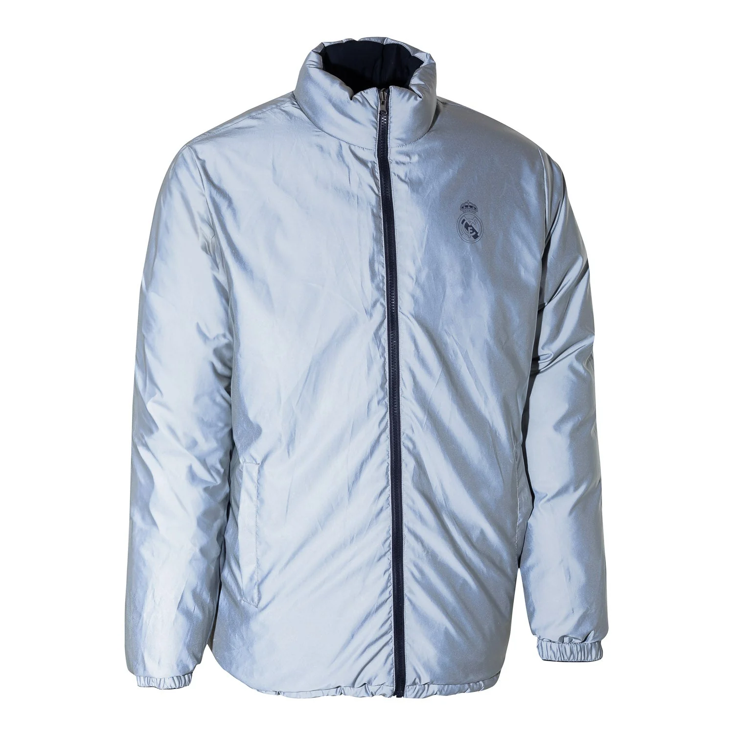 Cazadora Acolchada Outerwear Hombre Reversible Reflectante Azul - Image 6