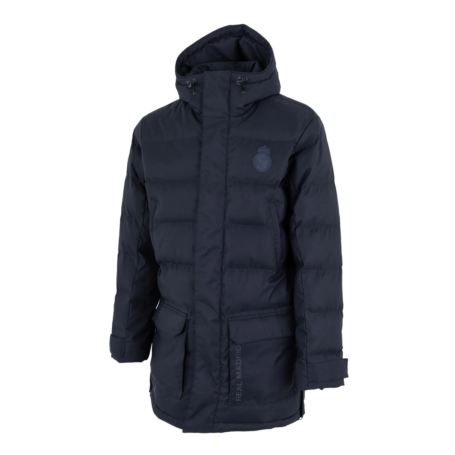 Abrigo Parka Largo Outerwear Hombre Acolchada Azul - Image 3