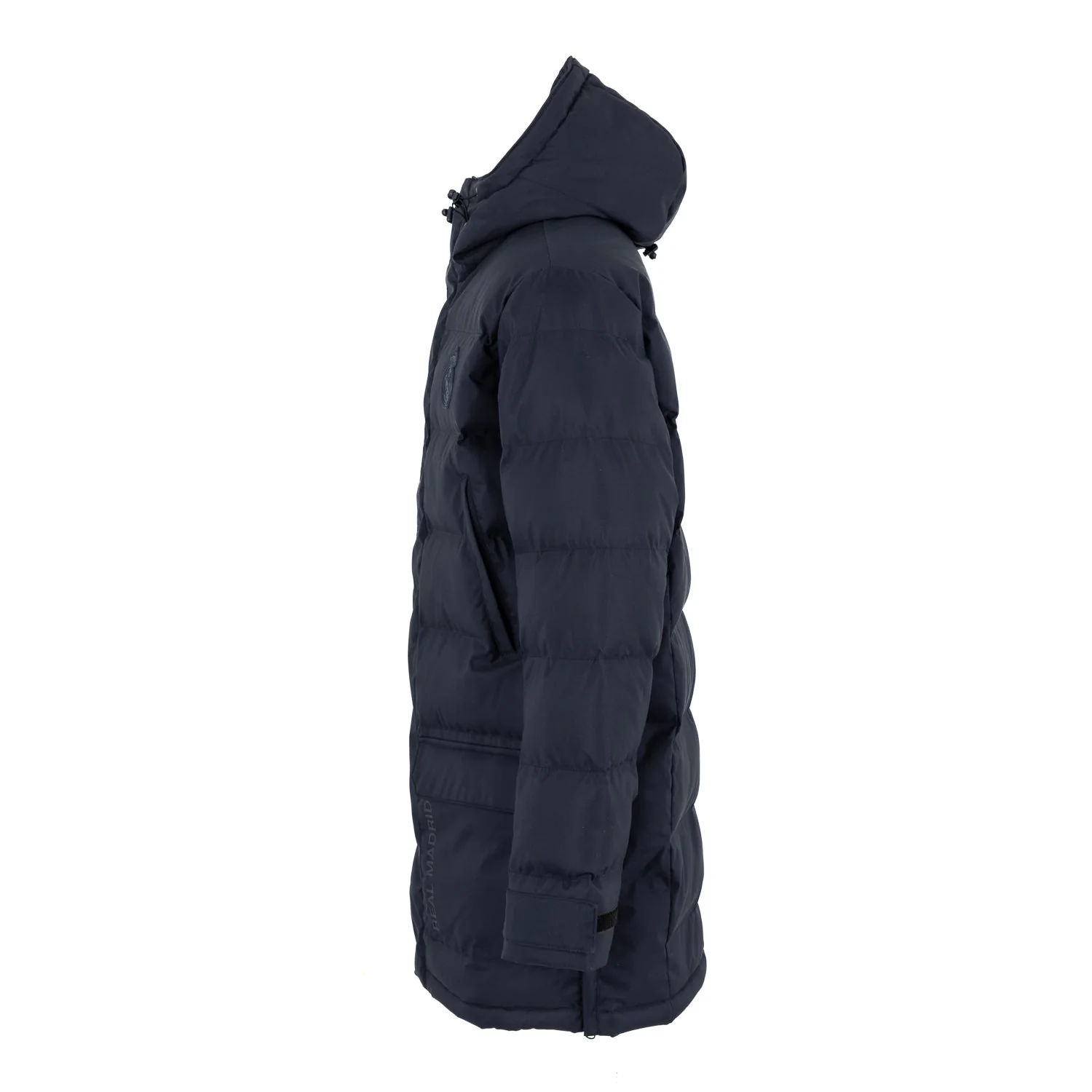 Abrigo Parka Largo Outerwear Hombre Acolchada Azul - Image 4