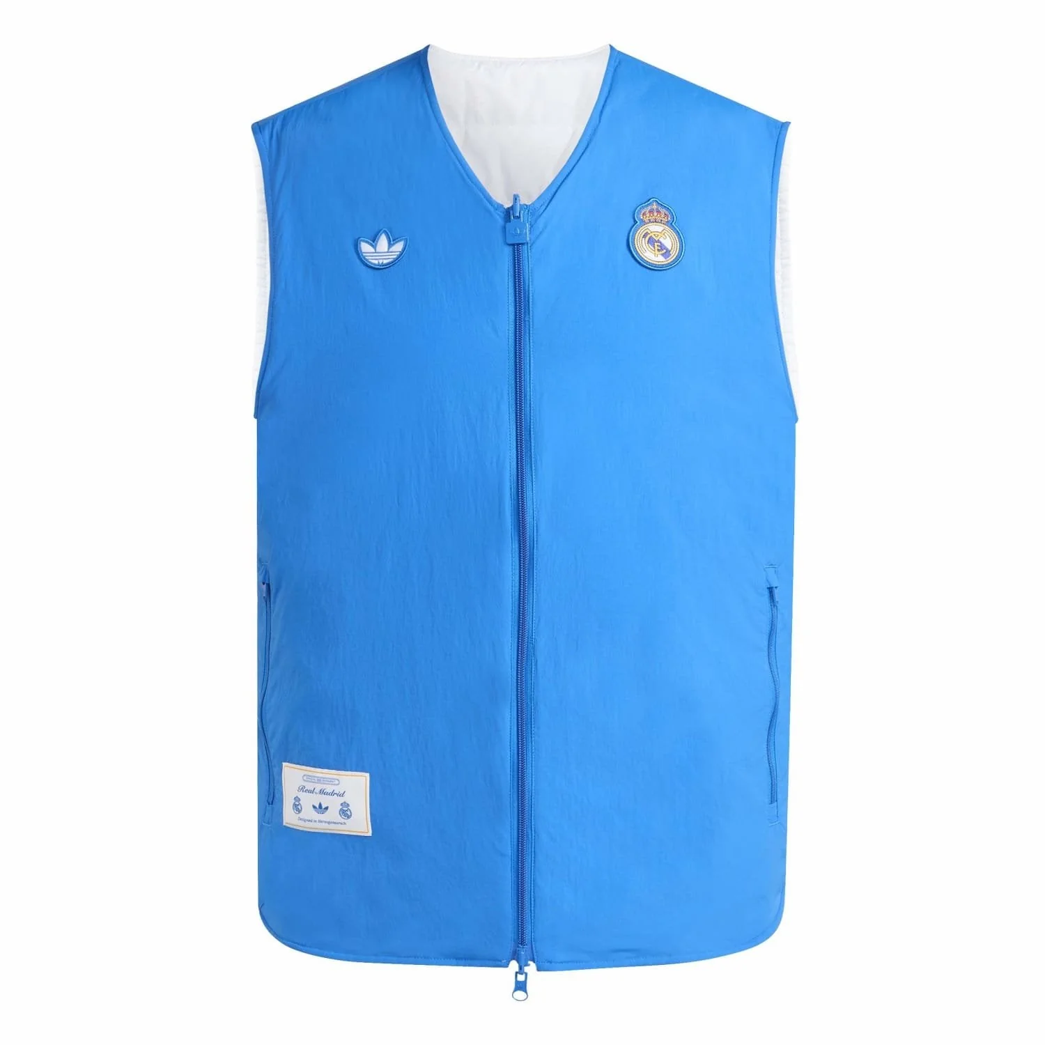 Chaleco Reversible Hombre adidas Originals Terrace Icons Azul 25/26 - Image 5