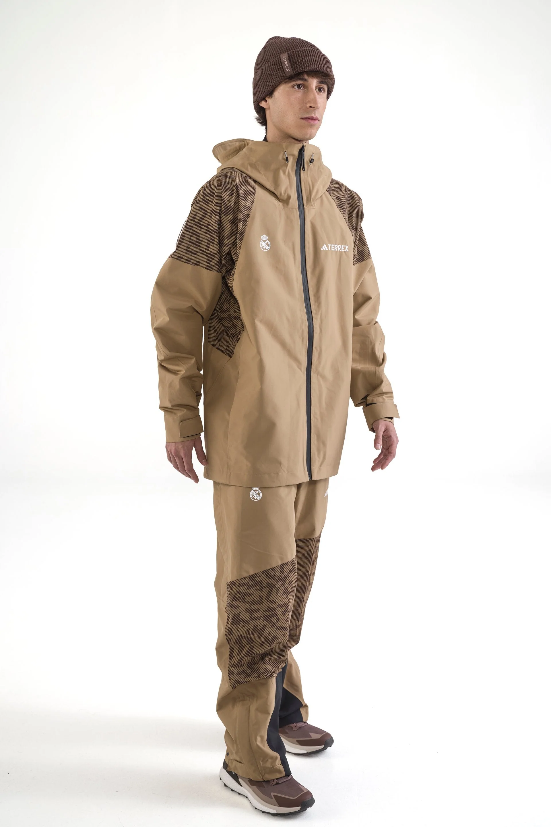 Chaqueta Nieve Hombre adidas Terrex CLIMAPROOF+ Marrón - Image 4