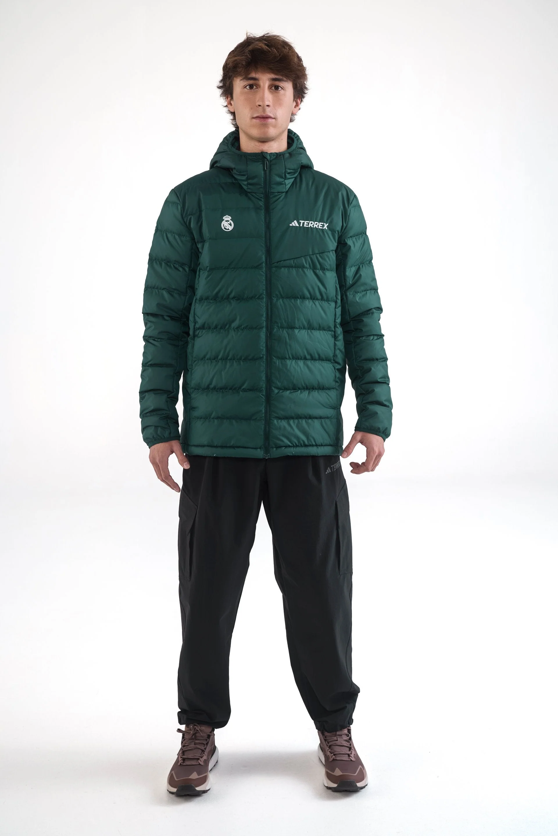 Chaqueta Plumas Impermeable Hombre adidas Terrex CLIMAWARM Verde - Image 2