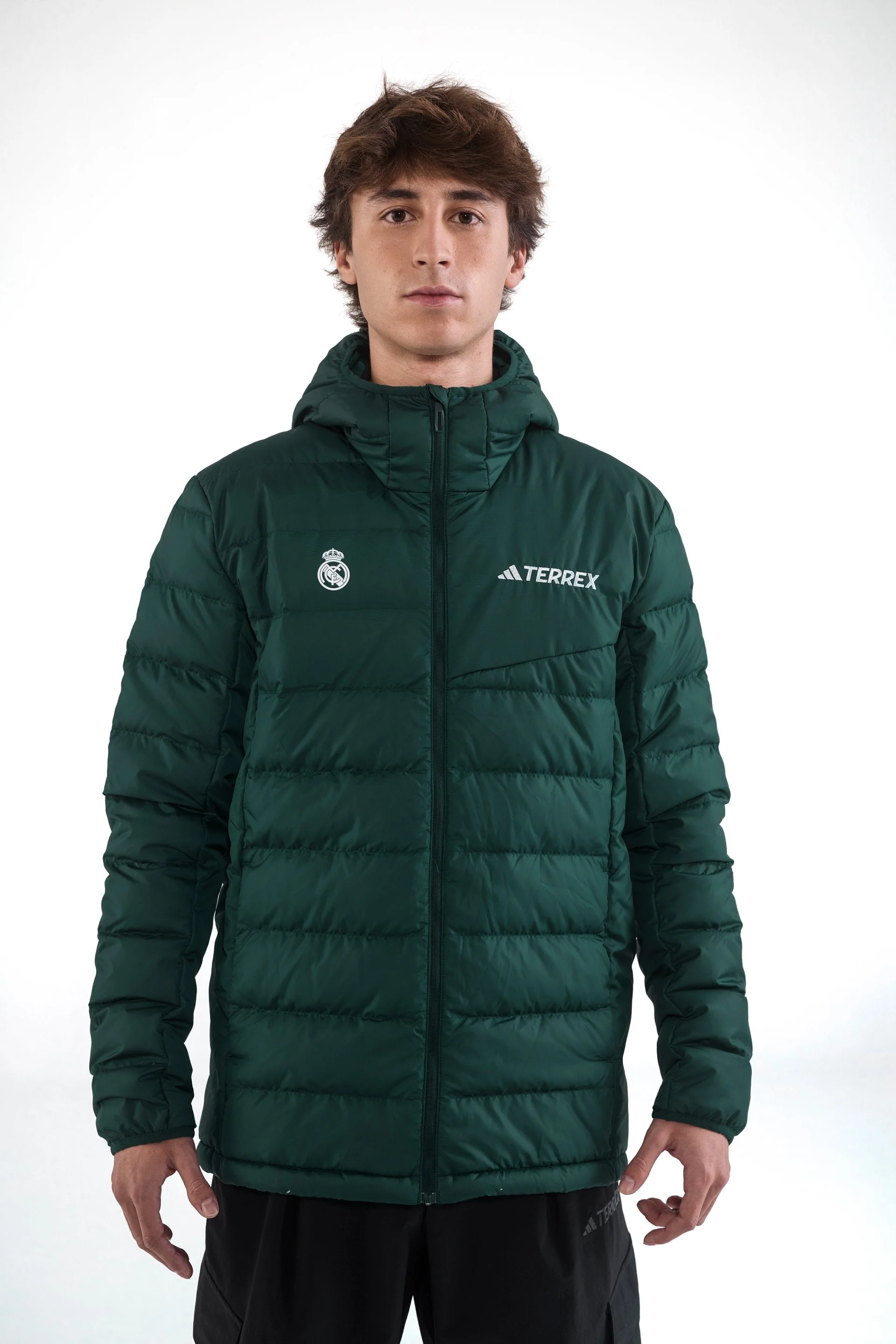 Chaqueta Plumas Impermeable Hombre adidas Terrex CLIMAWARM Verde - Image 4
