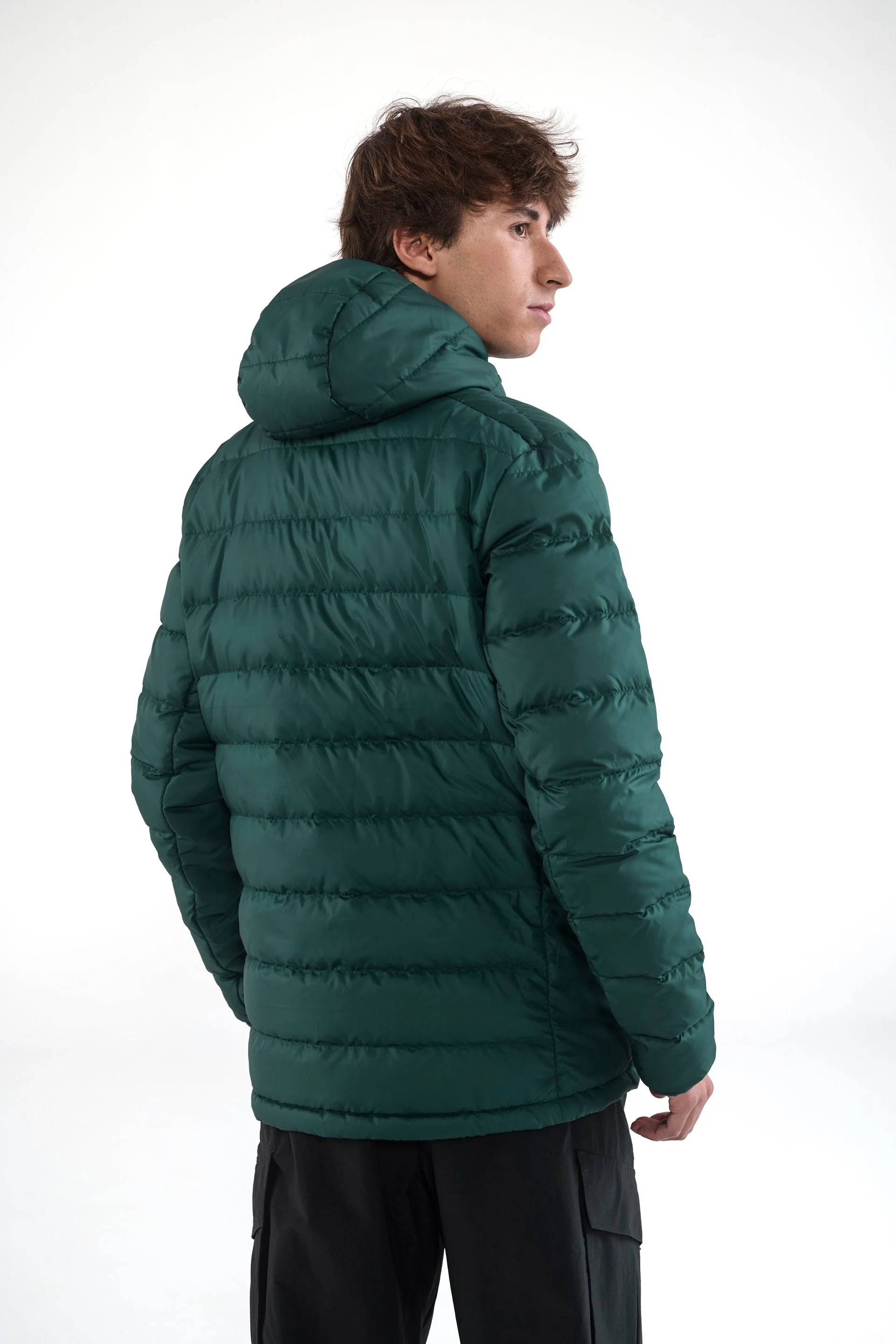 Chaqueta Plumas Impermeable Hombre adidas Terrex CLIMAWARM Verde - Image 7