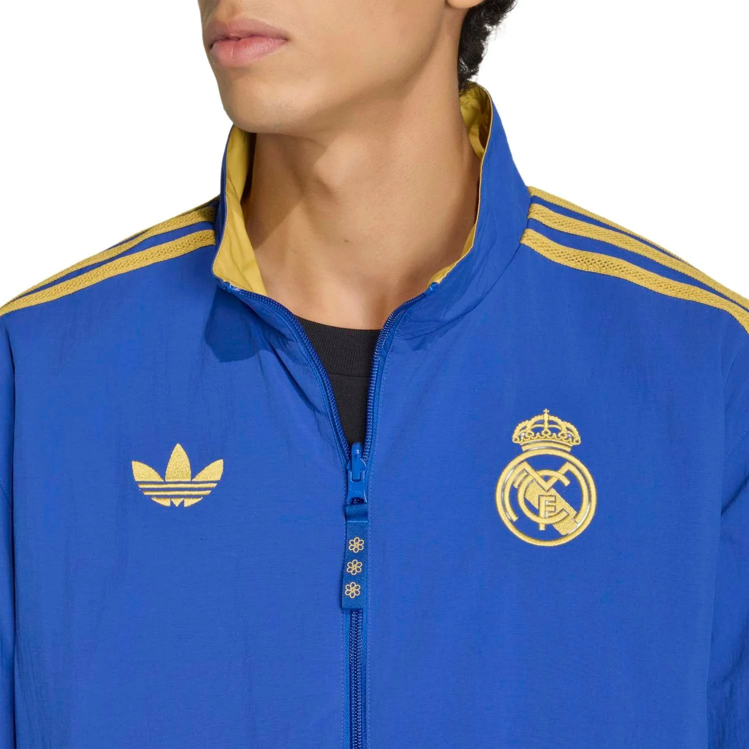 Chaqueta Reversible Hombre adidas Chinese Knot Pack 25/26 Azul - Image 5