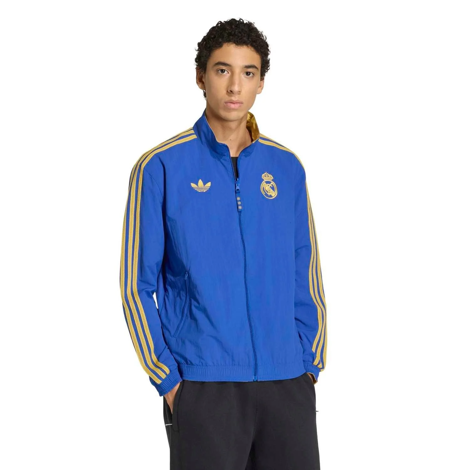 Chaqueta Reversible Hombre adidas Chinese Knot Pack 25/26 Azul - Image 7