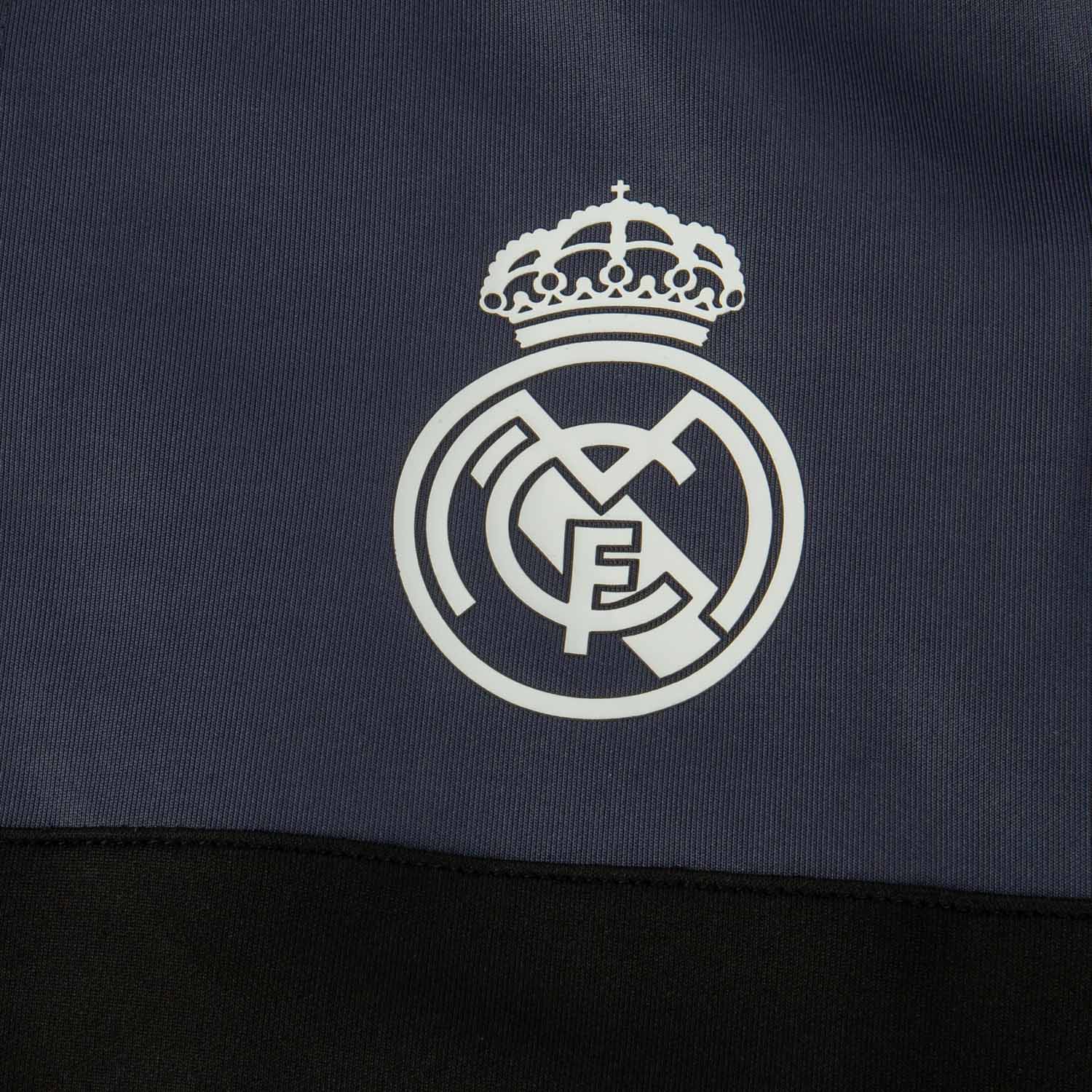 Chándal Negro-Gris-Blanco Real Madrid - Image 3