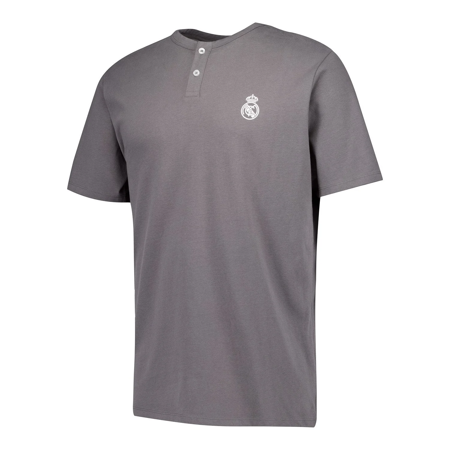 Set Pijama Camiseta & Pantalones Cortos Hombre White Dreams Gris Real Madrid   - Image 3