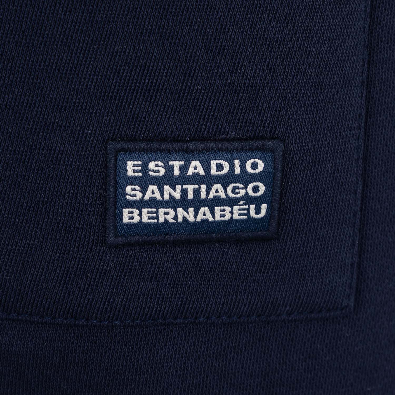 Pantalón Corto Sakura Hombre Felpa Tonal Azul - Image 3