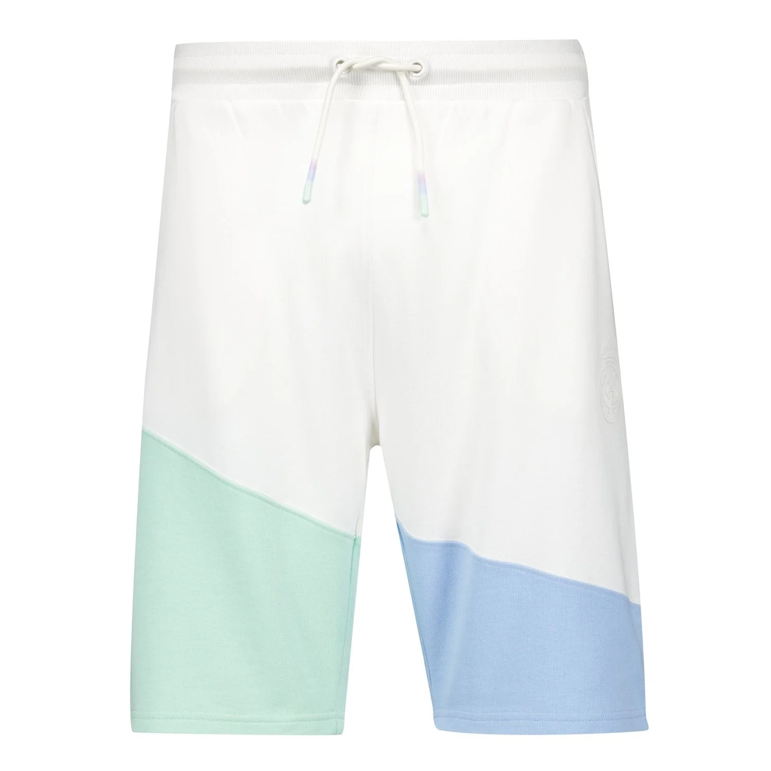 Pantalón Corto Hombre Bloques Multicolor Real Madrid
