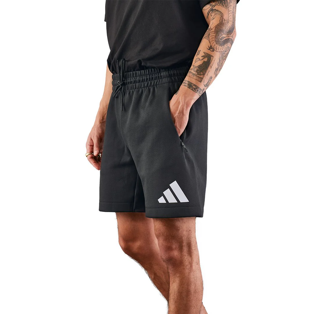 Pantalón Corto Hombre adidas Real Urban Negro - Image 5