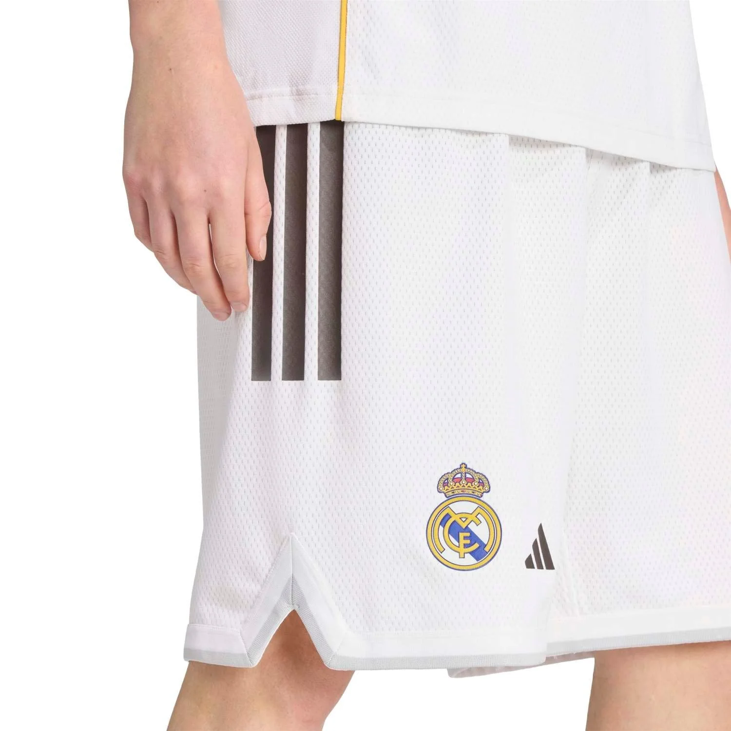 Pantalón Corto Baloncesto Primera Equipación Hombre 25/26 Blanco - Image 6