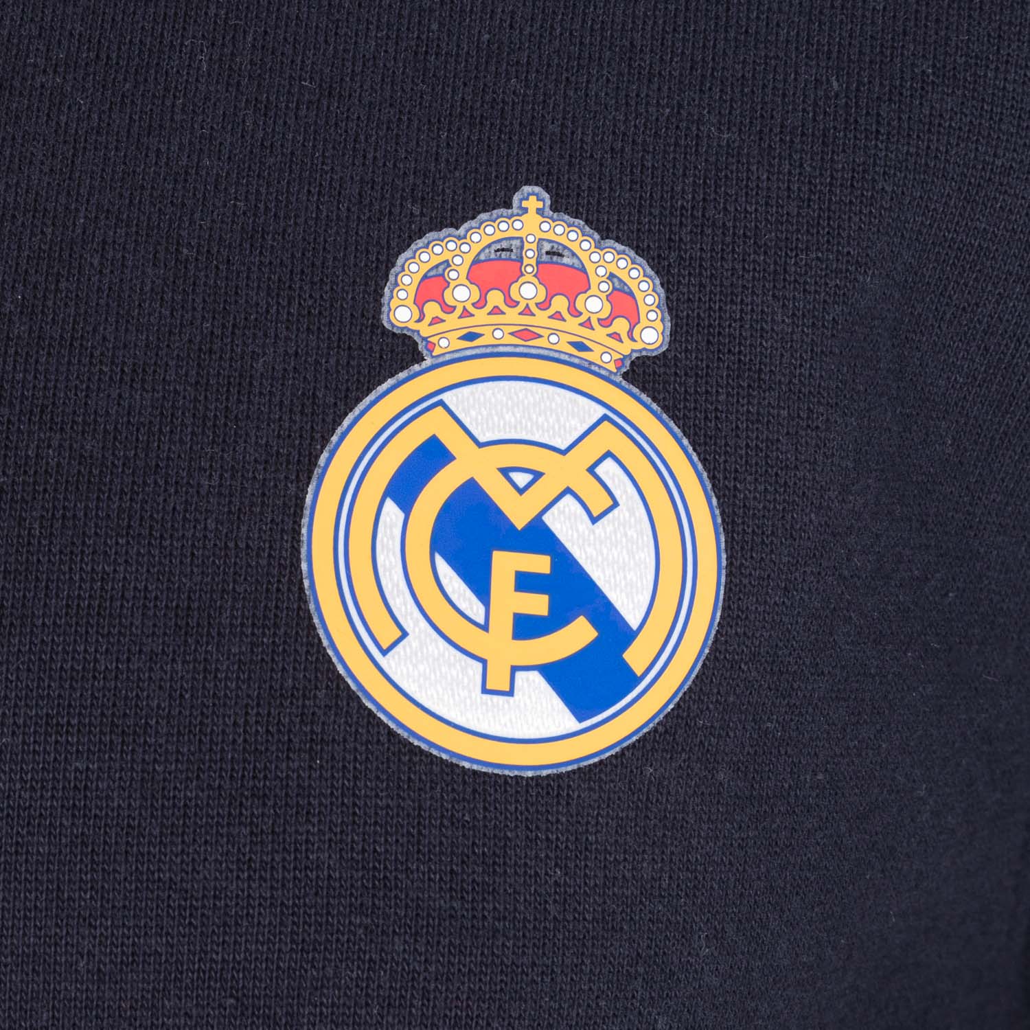 Sudadera Capucha Azul Marino Hombre Escudo Color Essentials - Image 3
