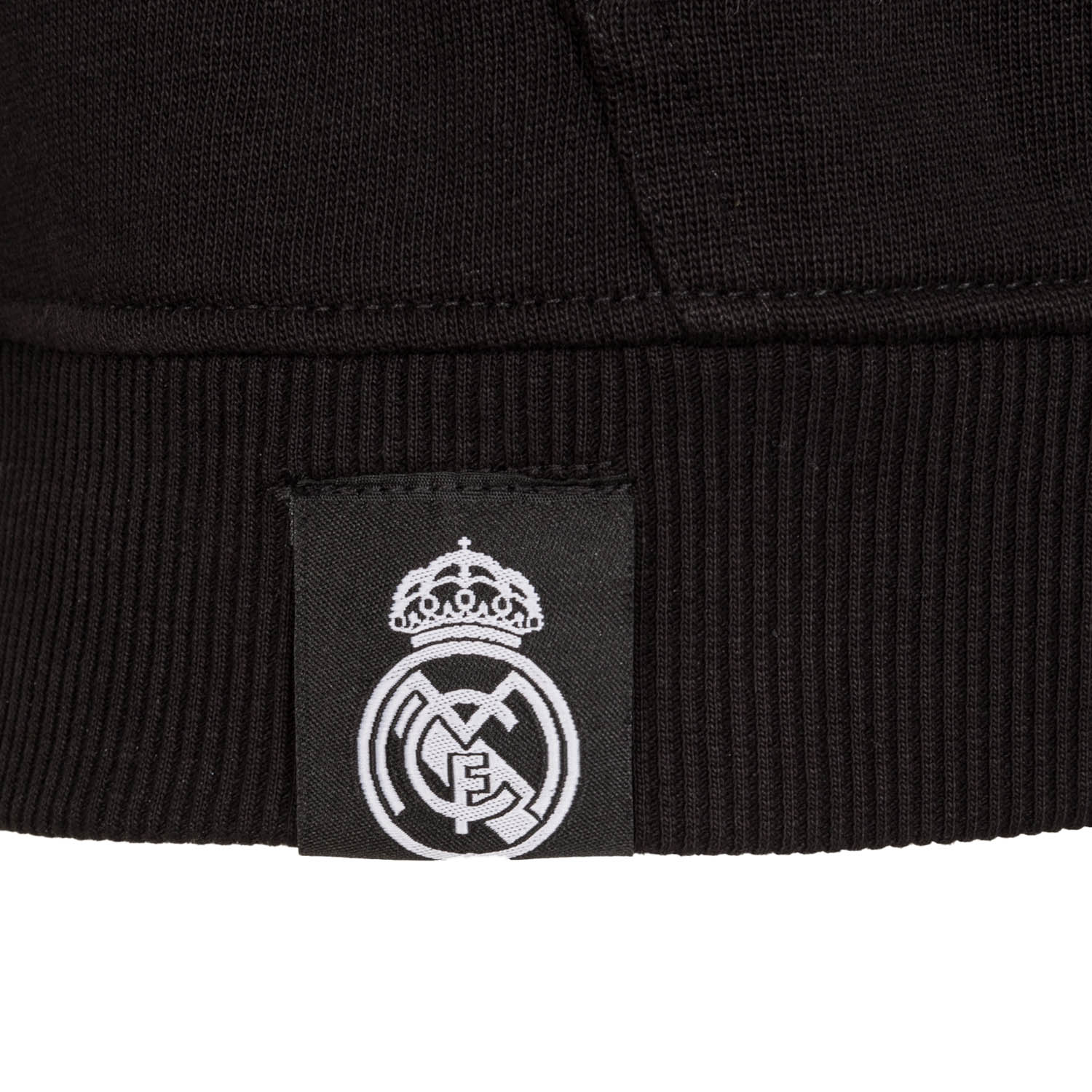 Sudadera Capucha Negra Hombre Escudo Color Essentials - Image 2