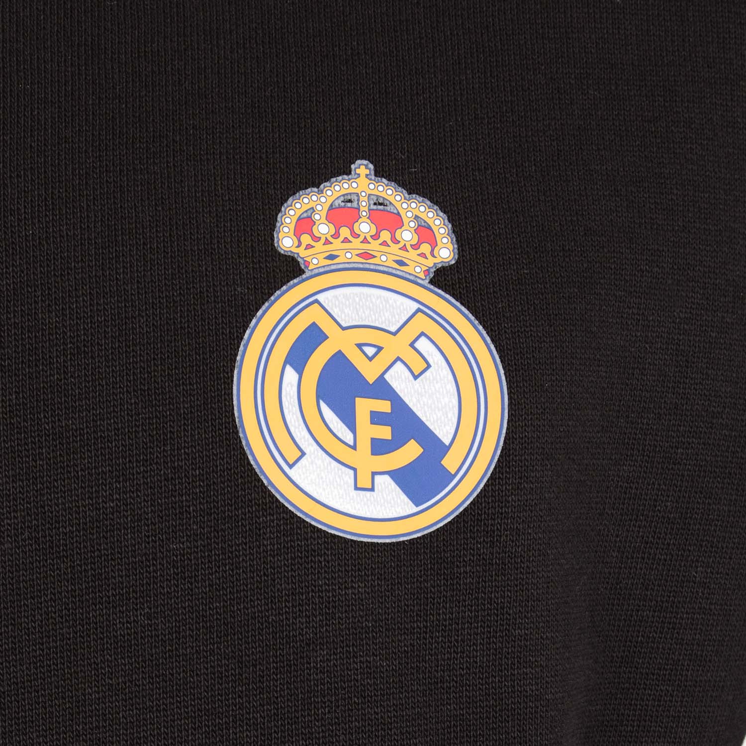 Sudadera Capucha Negra Hombre Escudo Color Essentials - Image 6