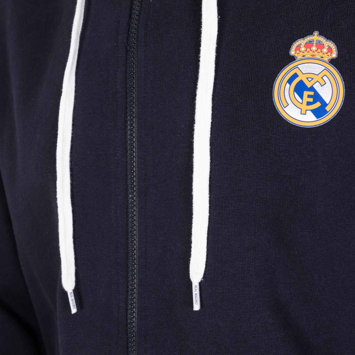 Chaqueta Capucha Azul Marino Hombre Escudo Color Essentials - Image 4