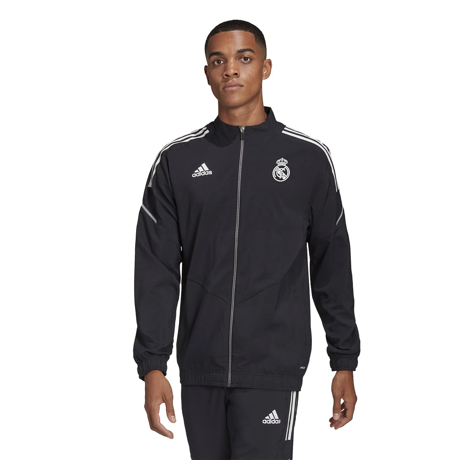 Chaqueta Hombre Entrenamiento TTS Negra adidas - Image 2