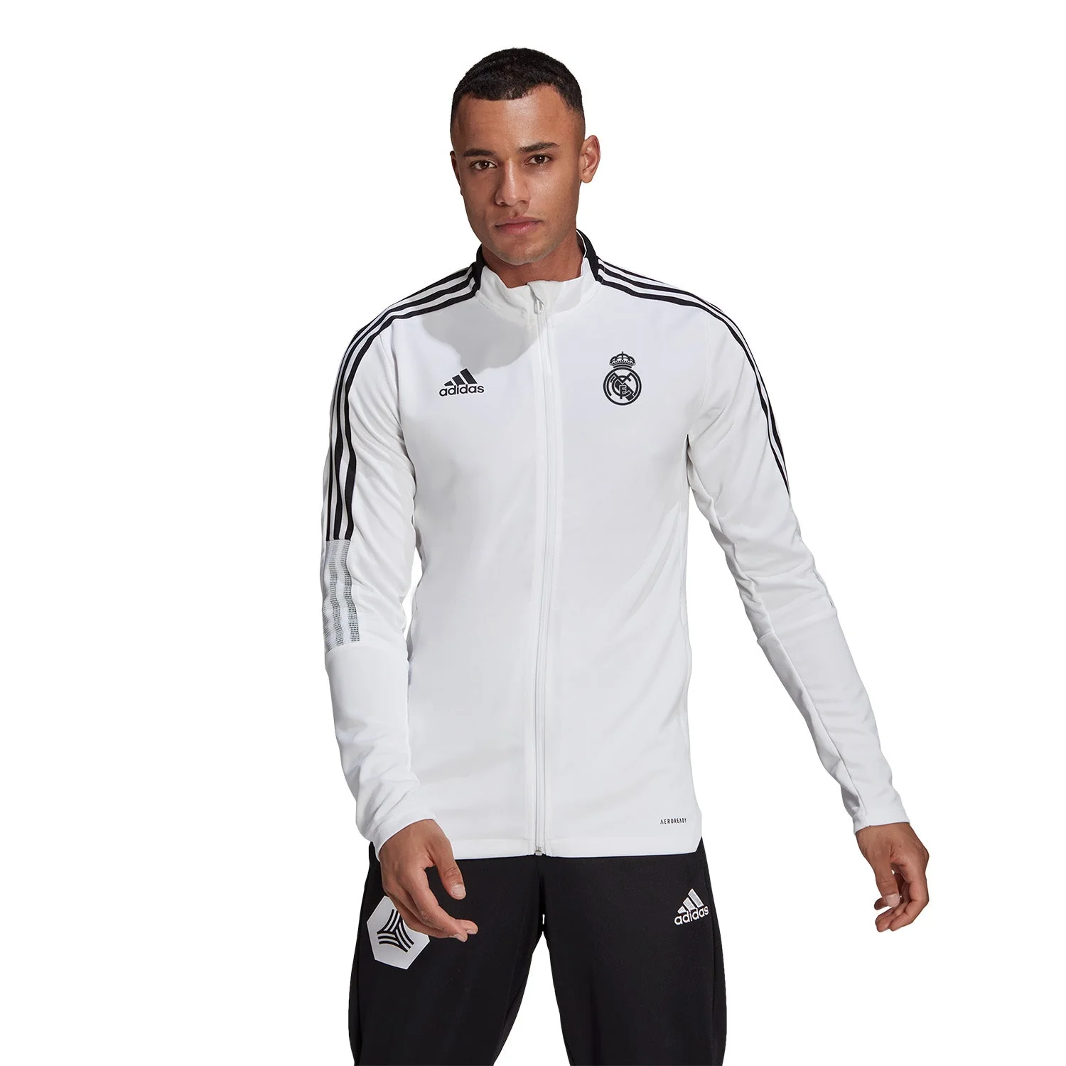 Chaqueta Hombre Entrenamiento TTS Blanca adidas - Image 3