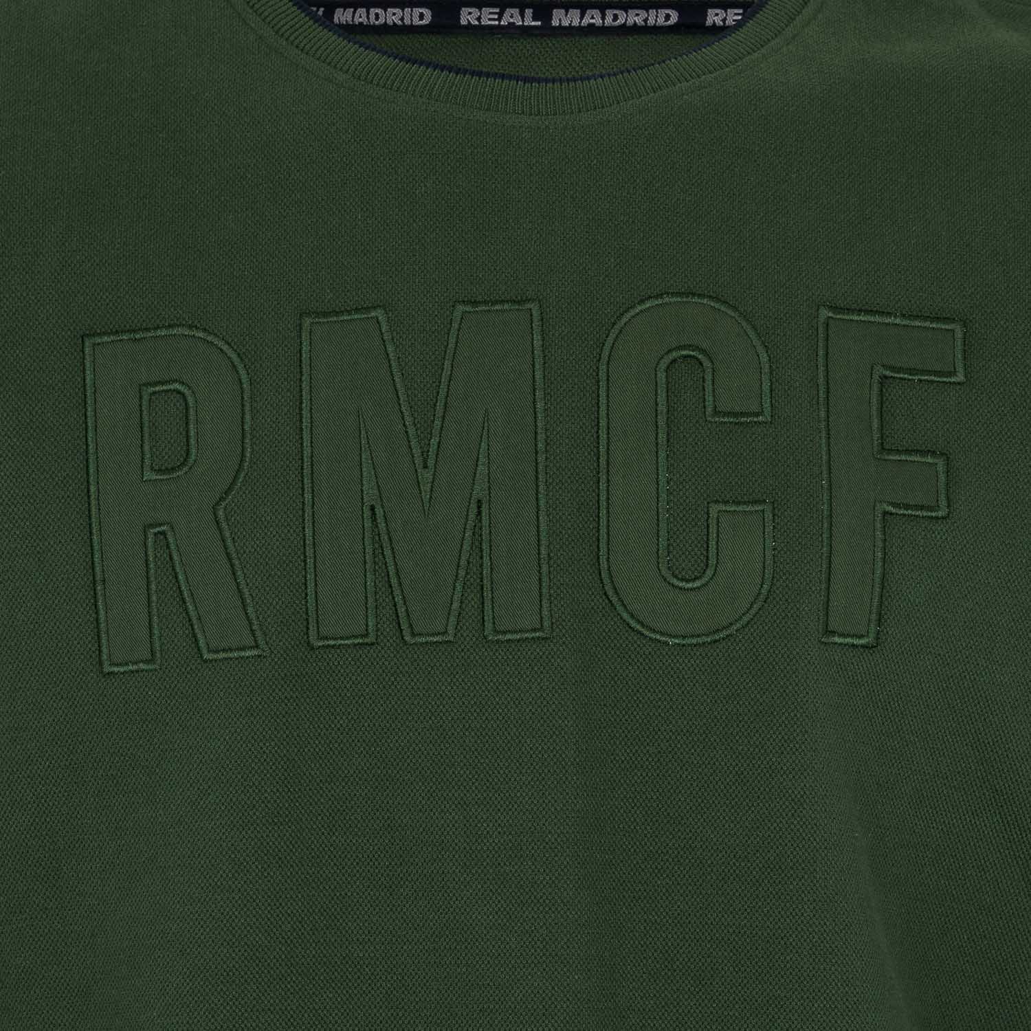 Sudadera Tonal Hombre Verde Real Madrid - Image 4