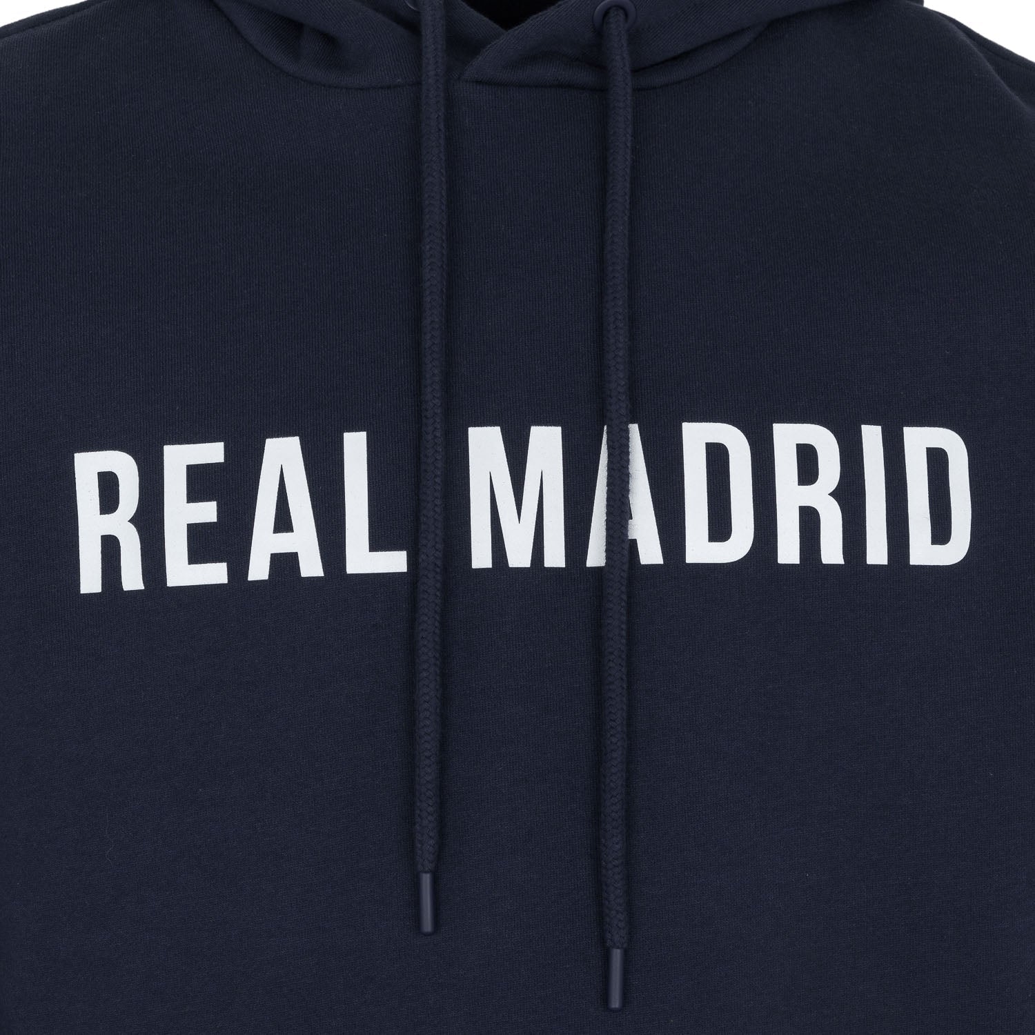 Sudadera Capucha Hombre Texto Azul Marino/Blanco - Image 5