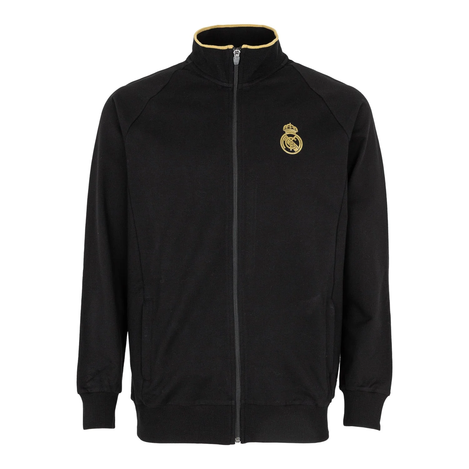 Sudadera Cremallera Hombre Black & Gold - Image 5