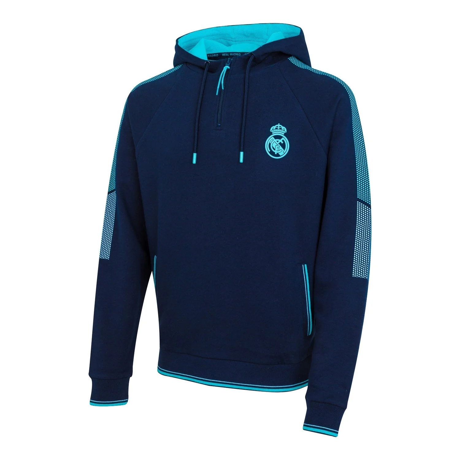 Sudadera Madrid Sky Hombre Cremallera Azul - Image 2
