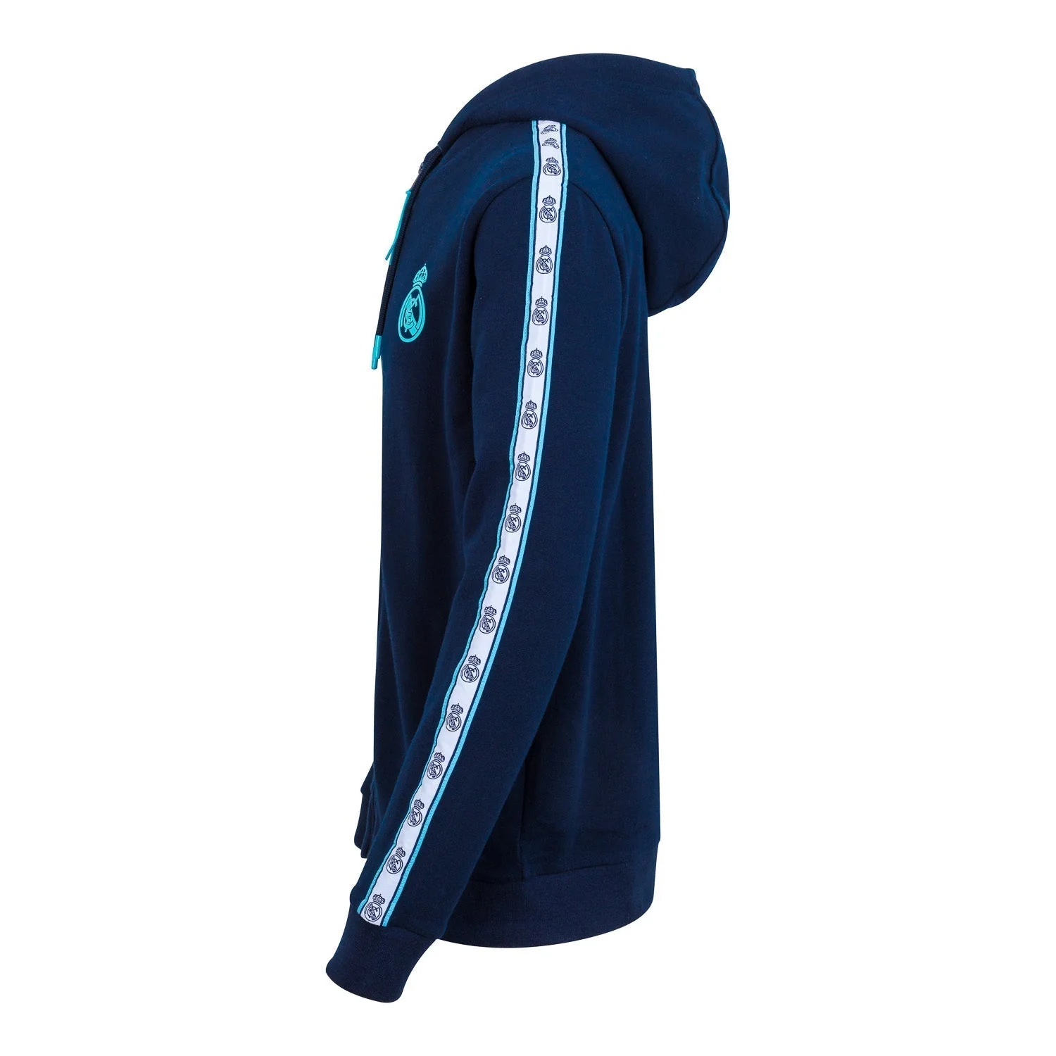 Sudadera Madrid Sky Hombre Cremallera Cinta Manga - Image 3