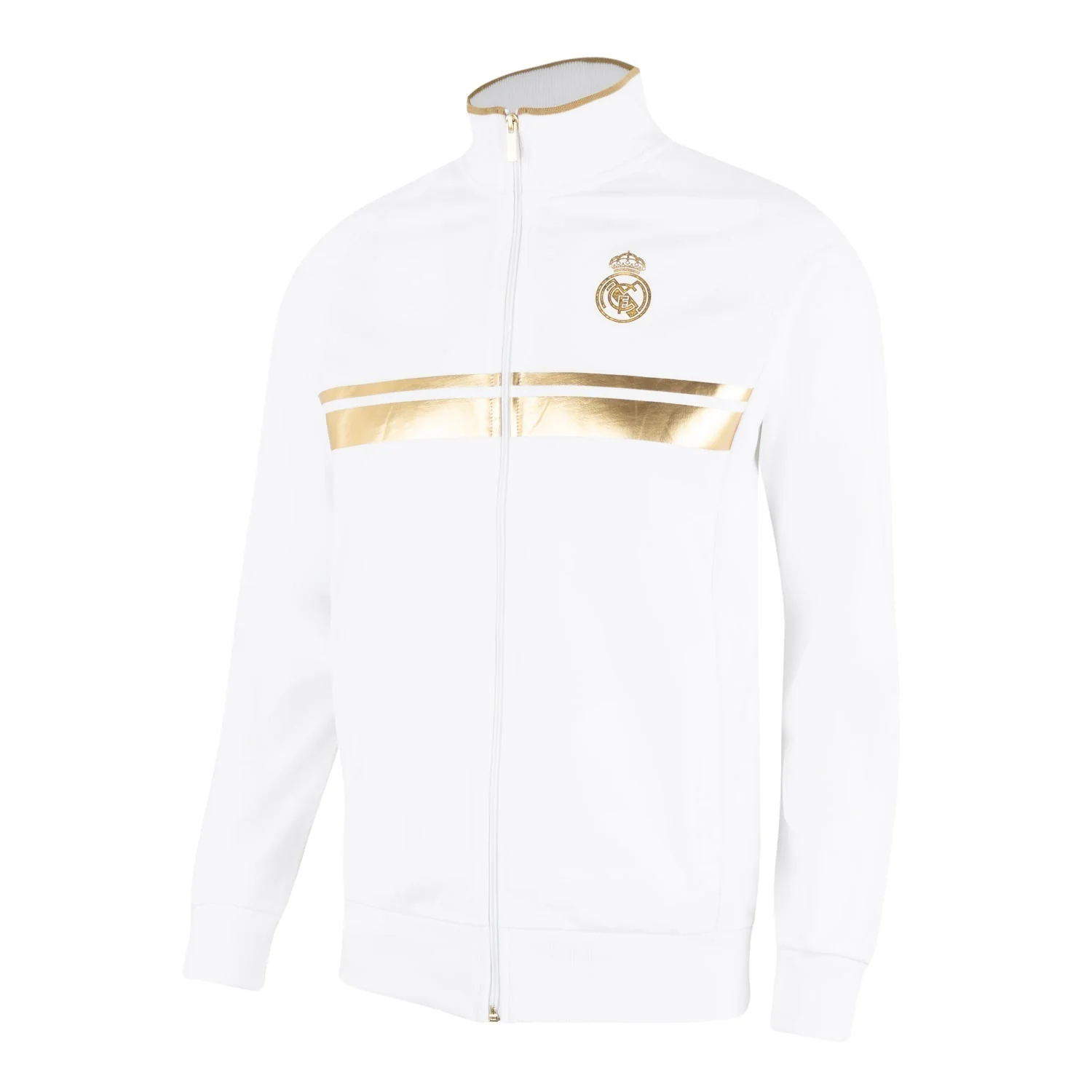 Sudadera Cremallera Hombre White & Gold - Image 6