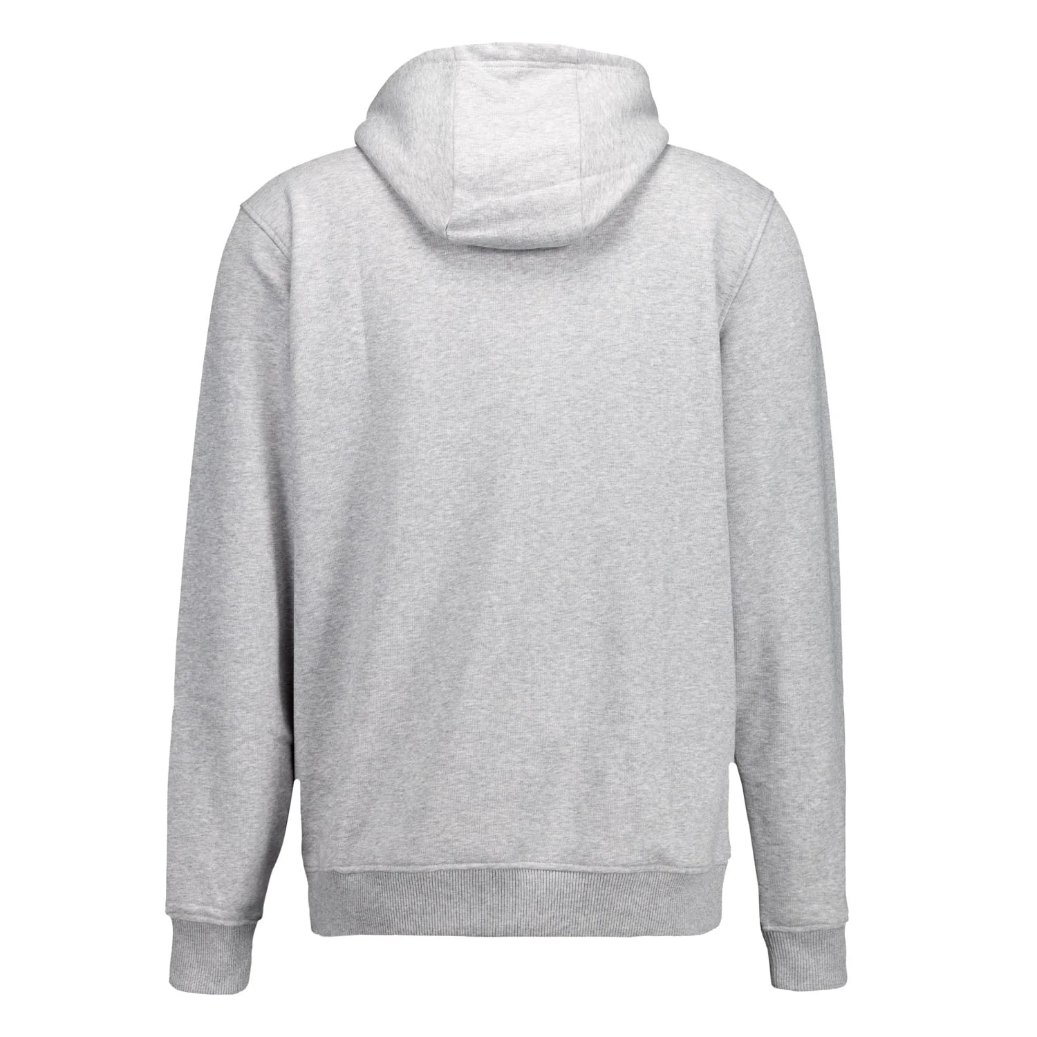 Sudadera Capucha Gris Hombre ECO Essentials Real Madrid Escudo Color - Image 3
