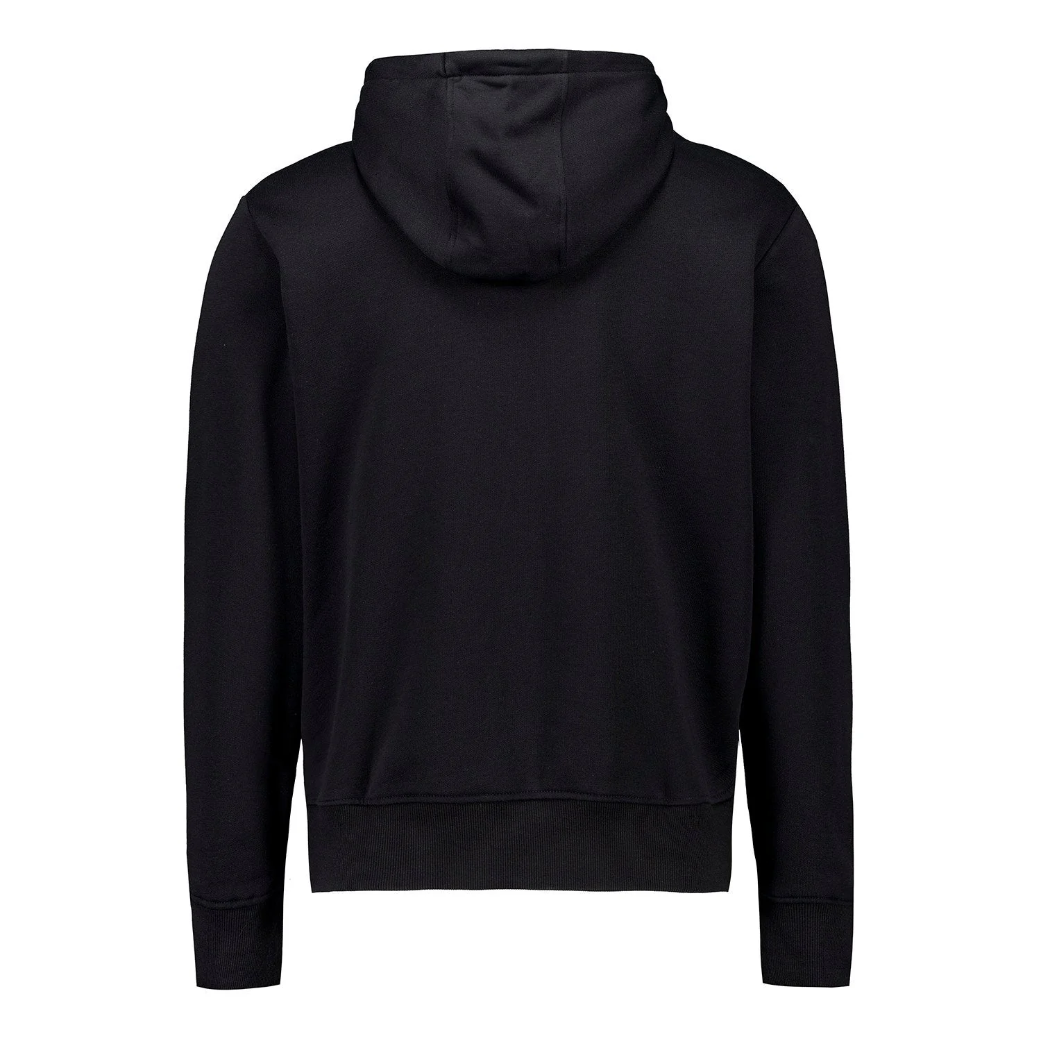 Sudadera Capucha Hombre Blackout Escudo Negra Real Madrid - Image 3