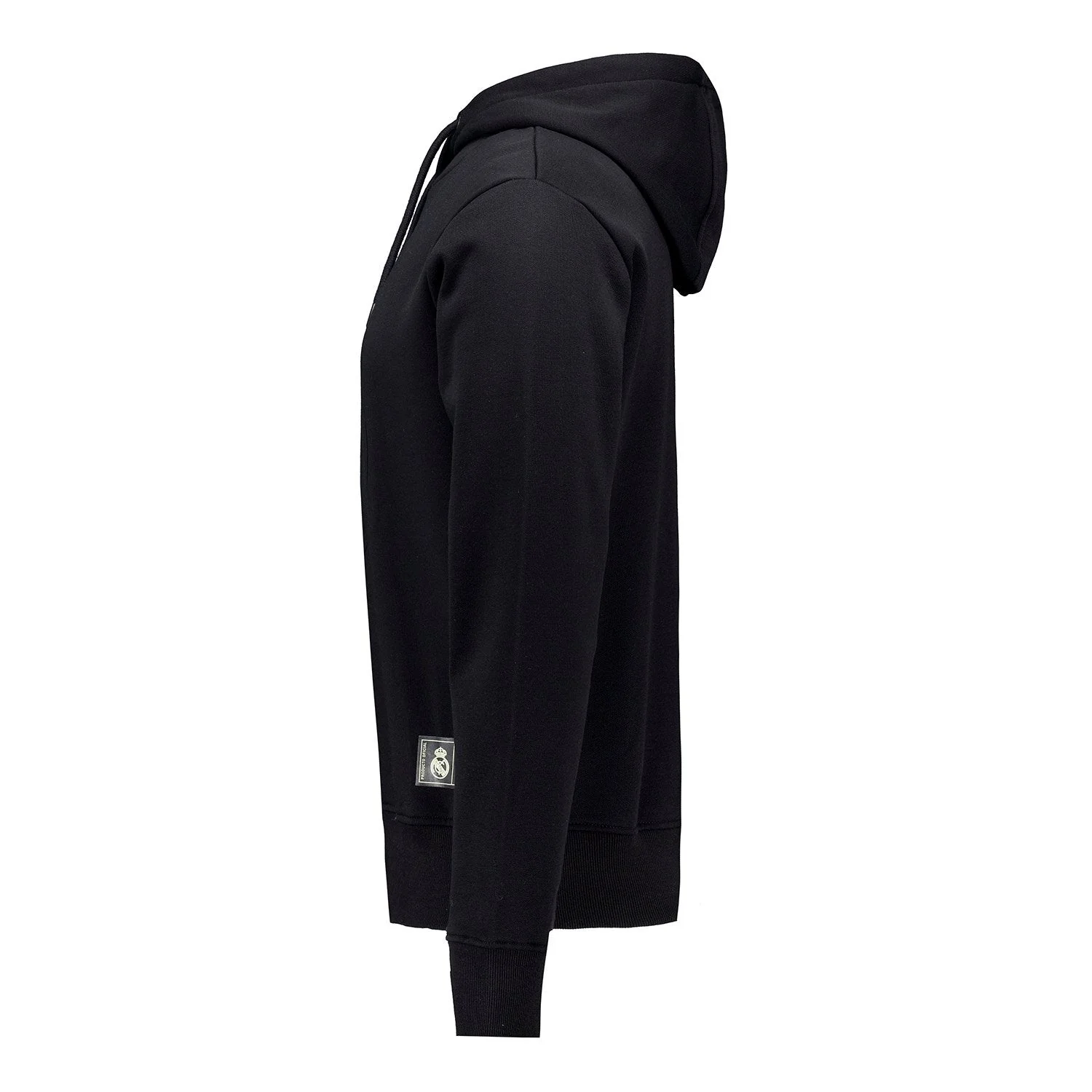 Sudadera Capucha Hombre Blackout Escudo Negra Real Madrid - Image 4