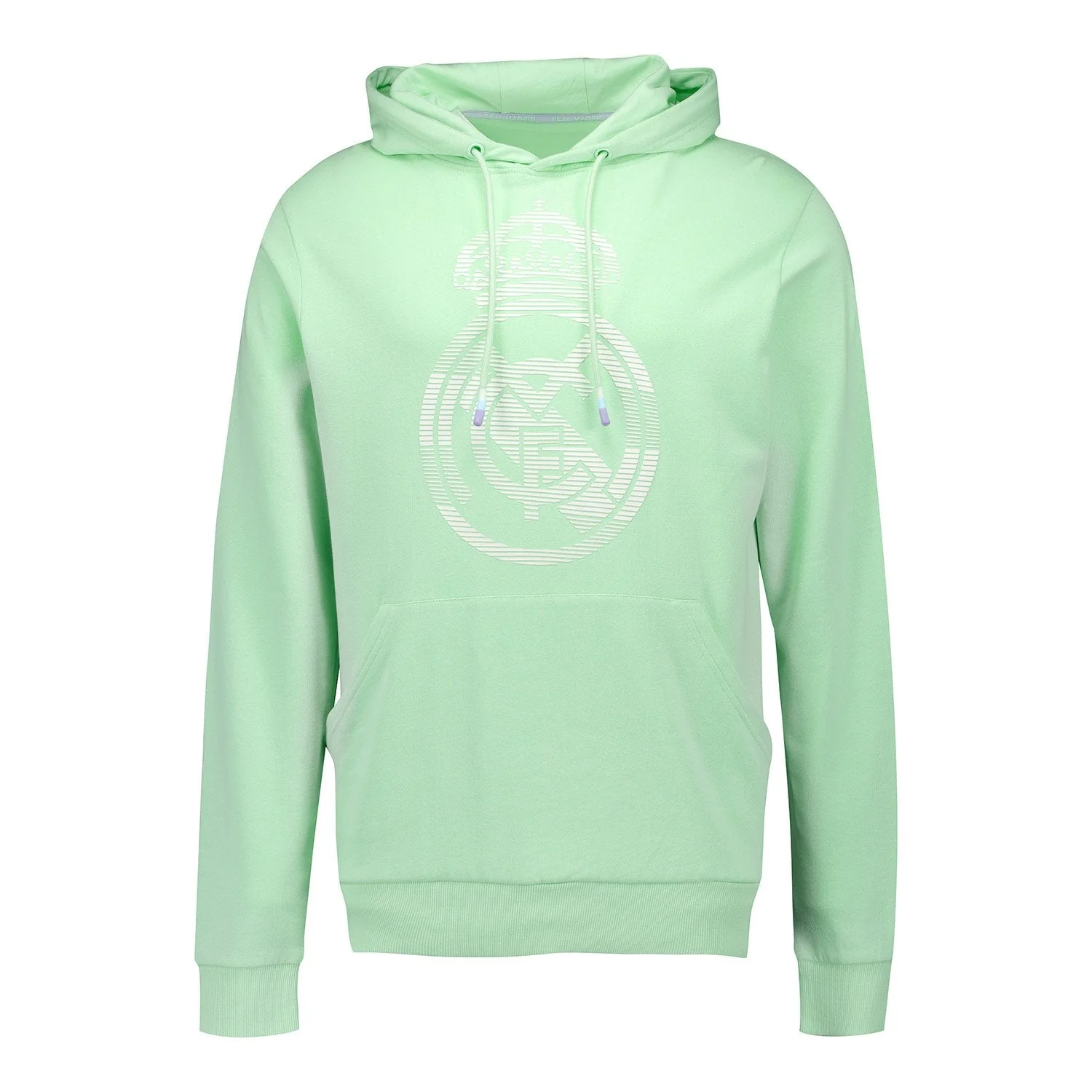 Sudadera de Capucha Hombre Escudo Real Madrid Verde