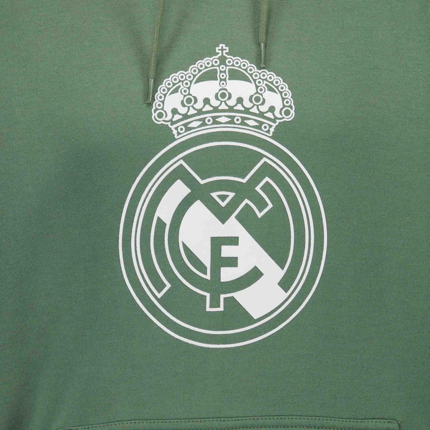 Sudadera Capucha Hombre Color Crest Verde Oscuro Real Madrid - Image 5