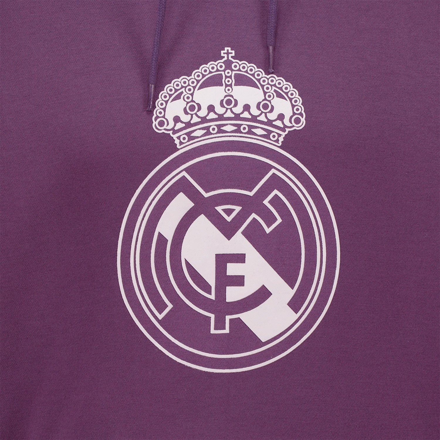 Sudadera Capucha Hombre Color Crest Morada Real Madrid - Image 4