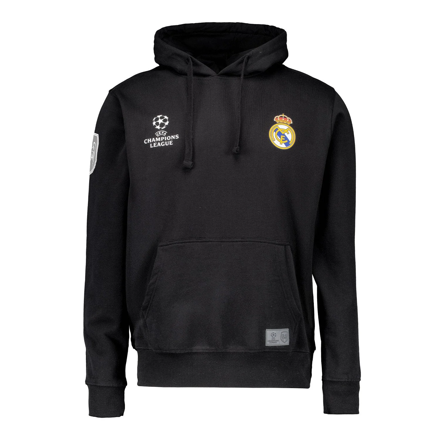 Sudadera Hombre UCL 14 Champions Negra