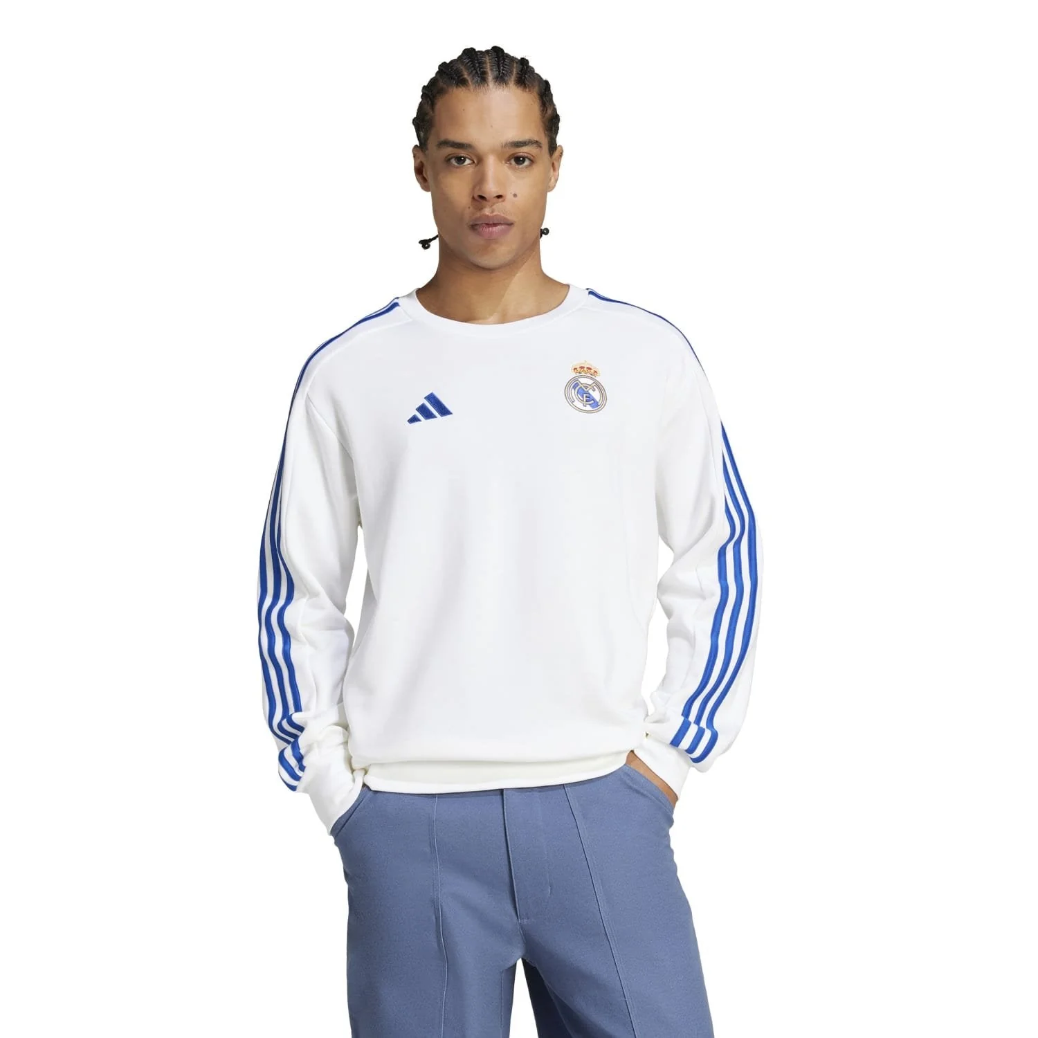 Sudadera Hombre adidas DNA Blanca 25/26 - Image 3