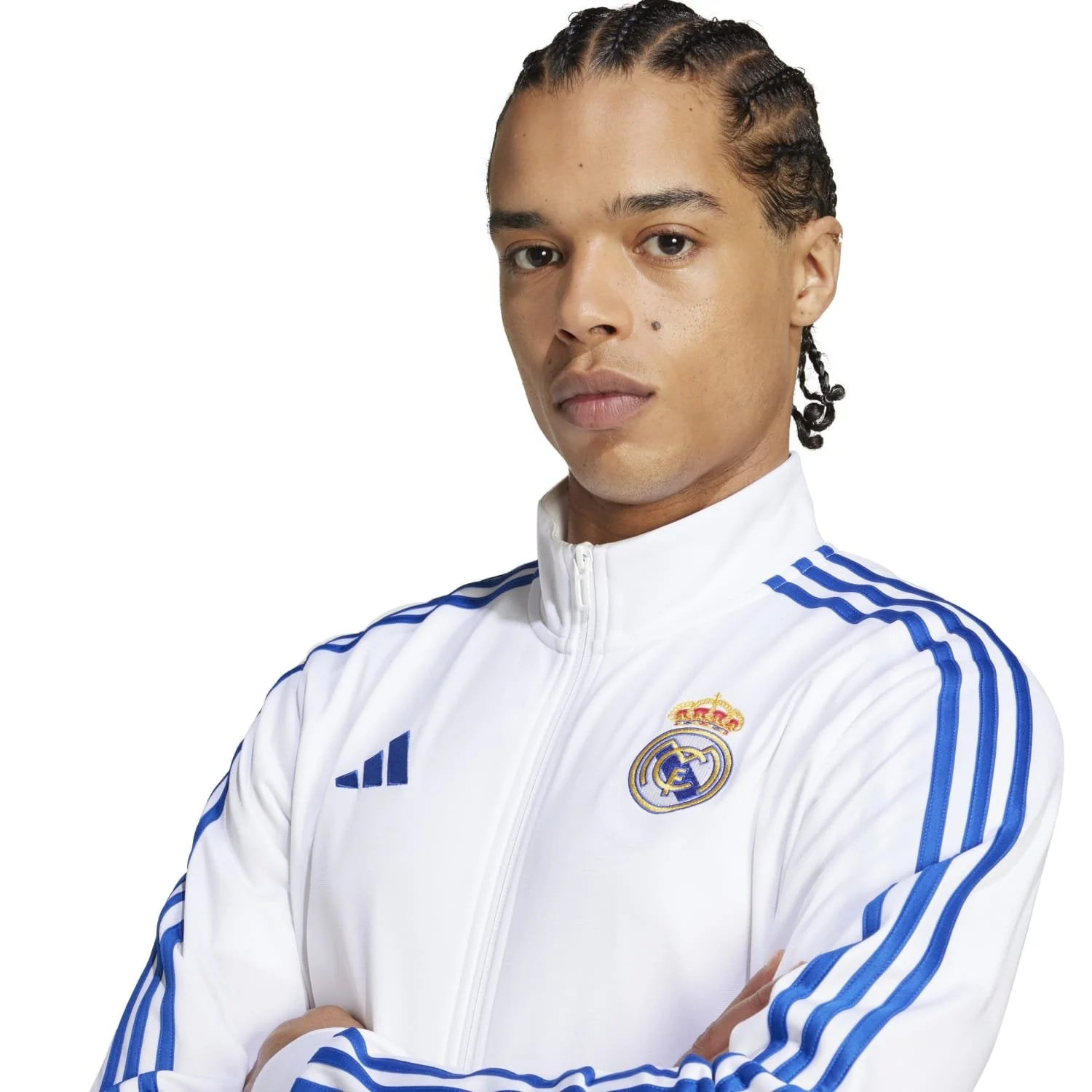 Chaqueta Hombre adidas DNA Blanca 25/26 - Image 4