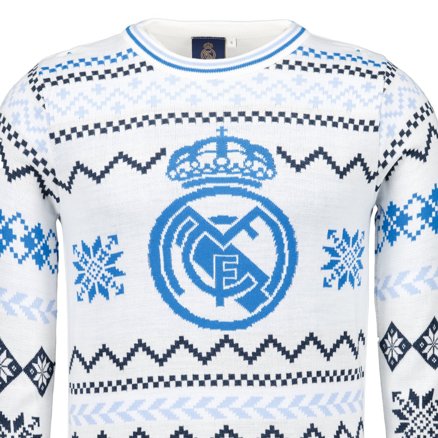 Jersey Navideño Hombre Escudo Blanco - Image 5