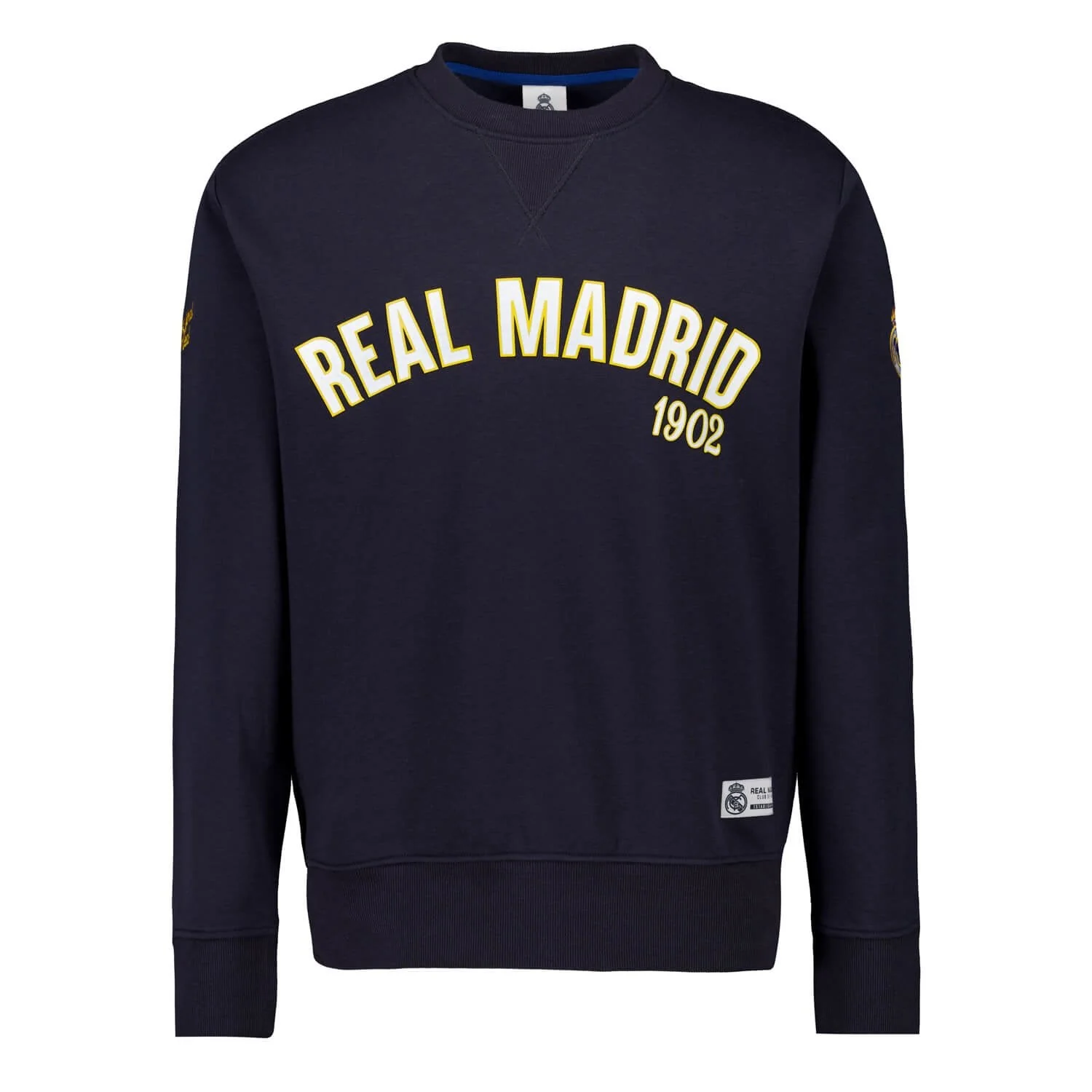 Sudadera Hombre Baseball Azul Marino Real Madrid