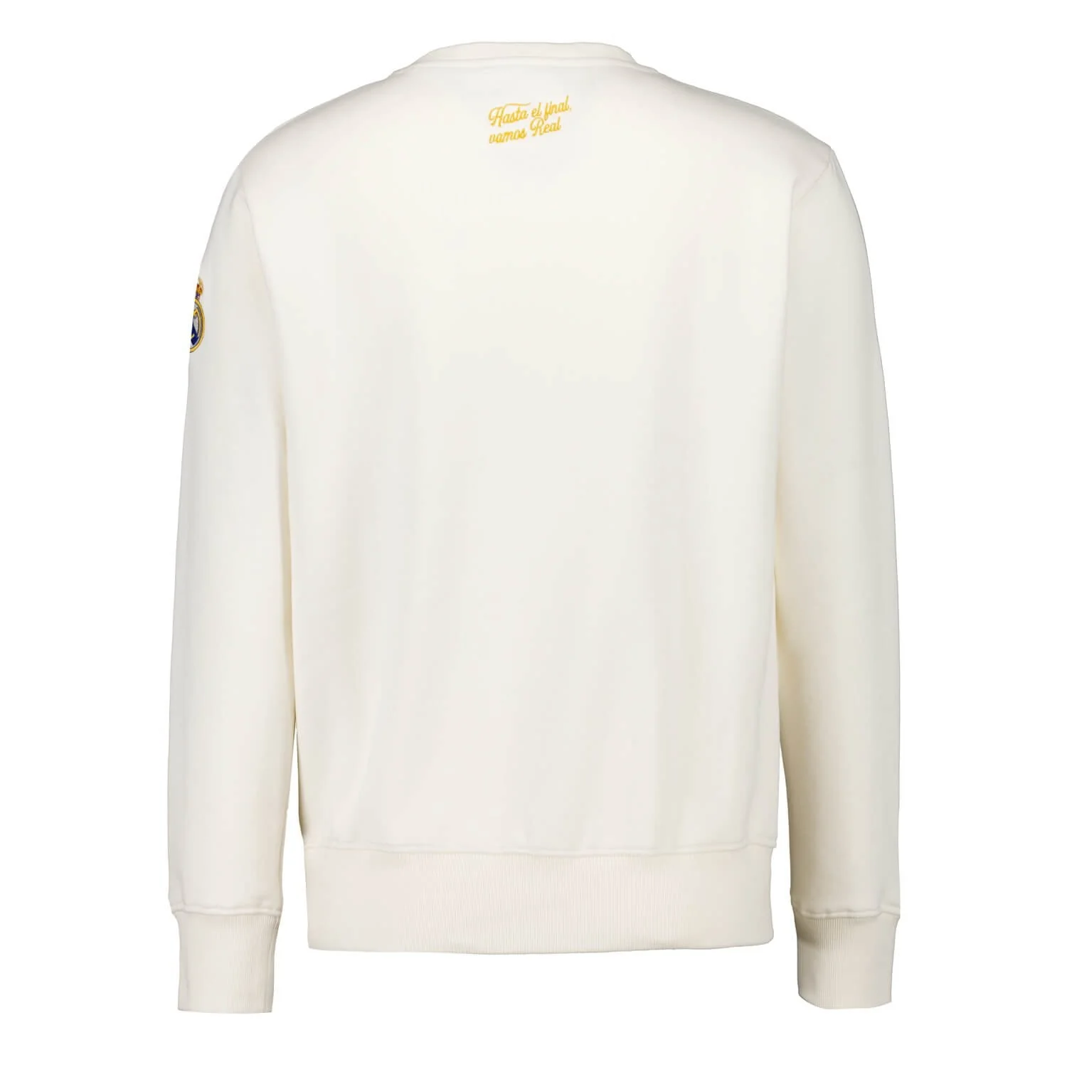 Sudadera Hombre Baseball Blanca Real Madrid - Image 4