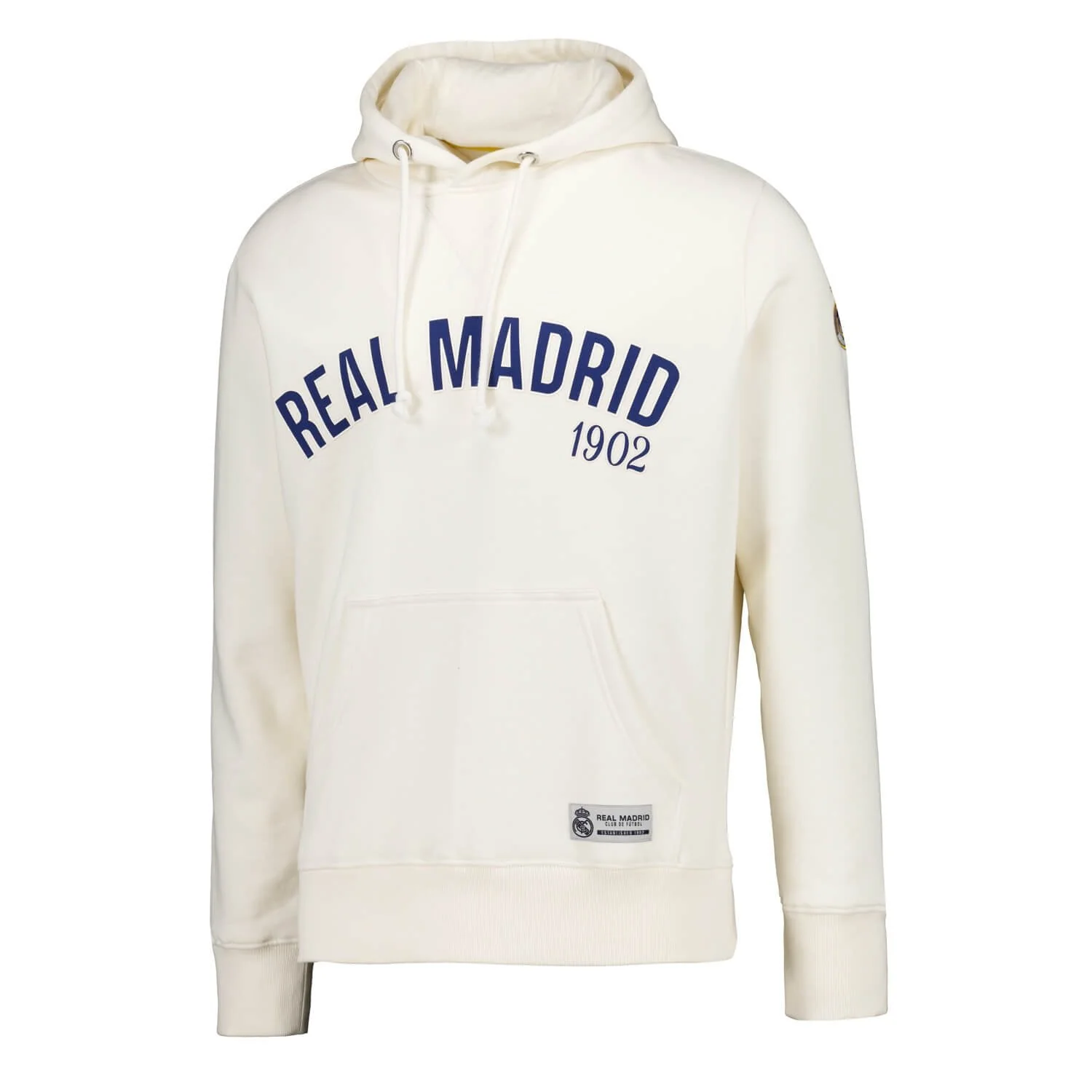 Sudadera Capucha Hombre Baseball Blanca Real Madrid - Image 2