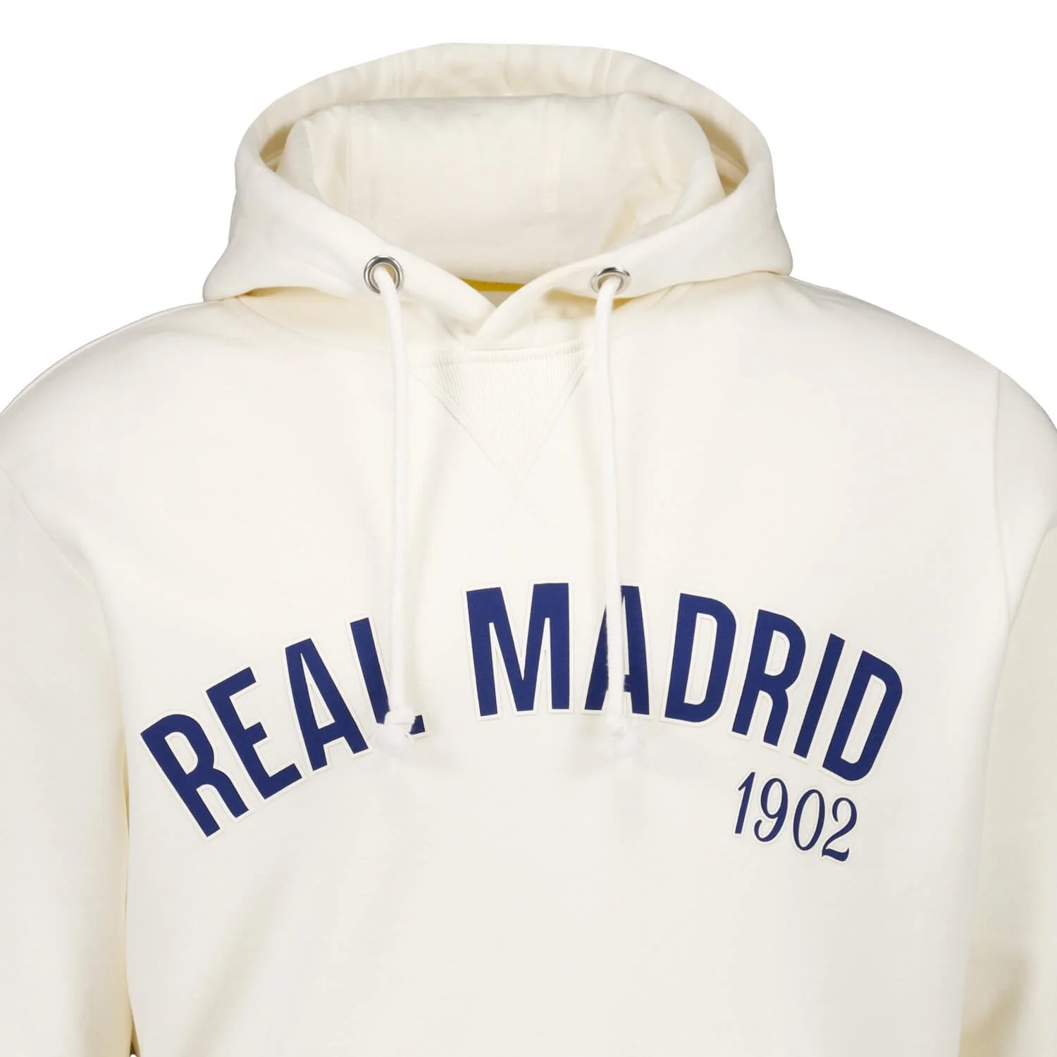 Sudadera Capucha Hombre Baseball Blanca Real Madrid - Image 5