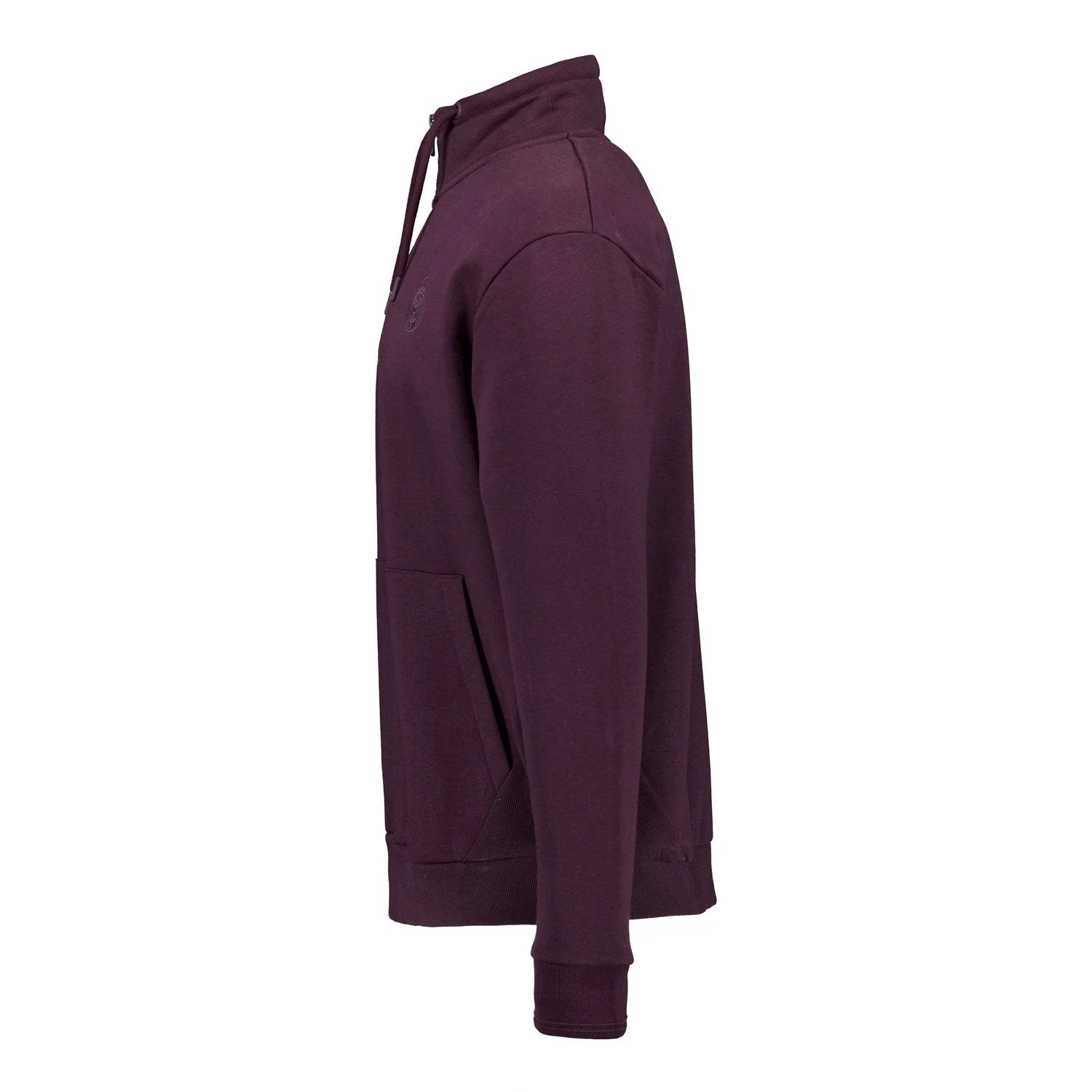 Sudadera Hombre Plum Noir Cremallera 1/4 Zip Ciruela - Image 3