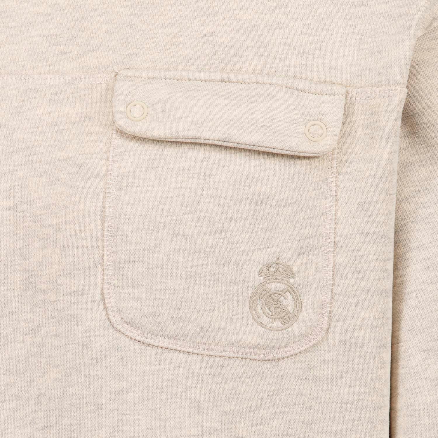 Sudadera Hombre Plum Noir Crew Crema - Image 5