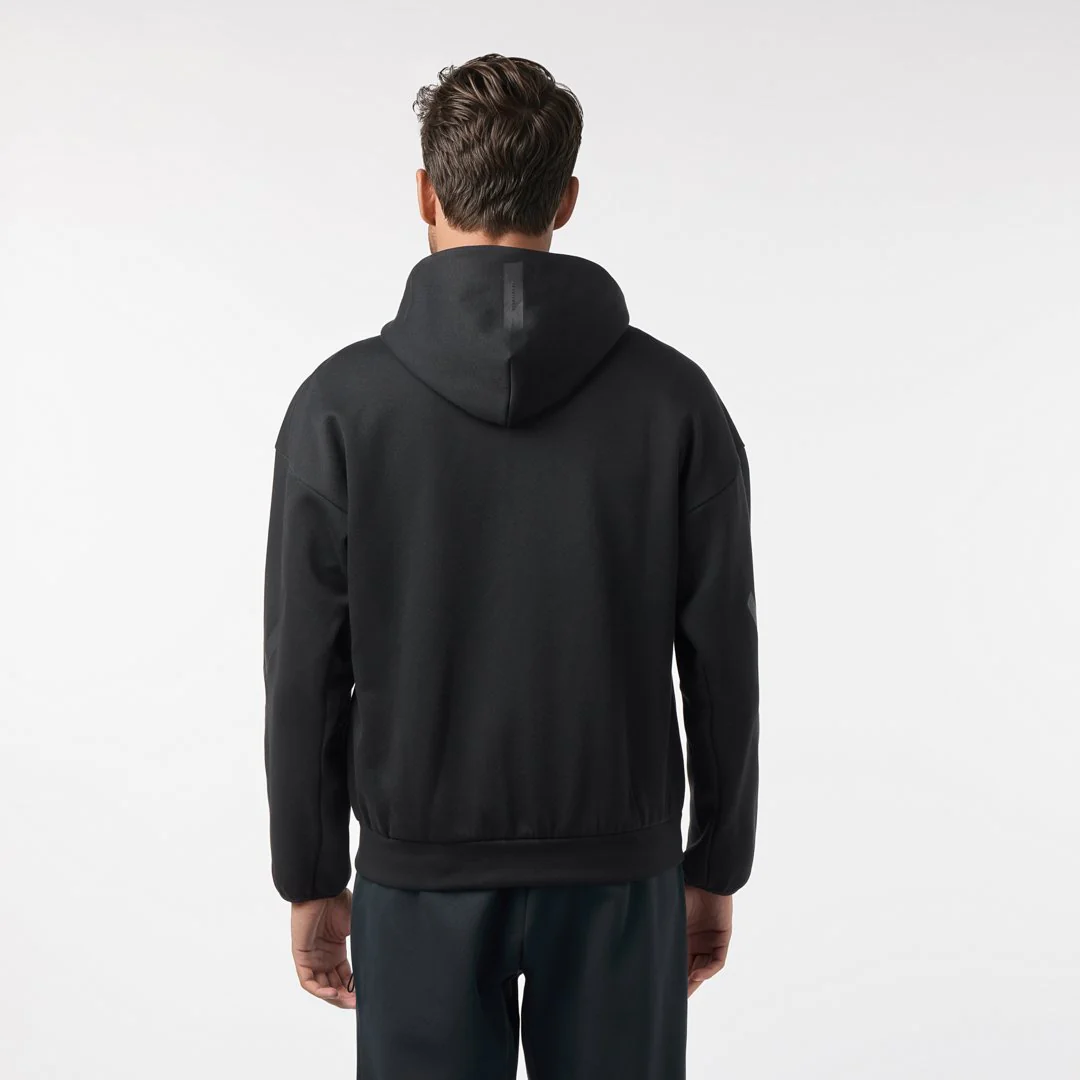 Chaqueta Cremallera Hombre adidas Real Urban Negra - Image 4
