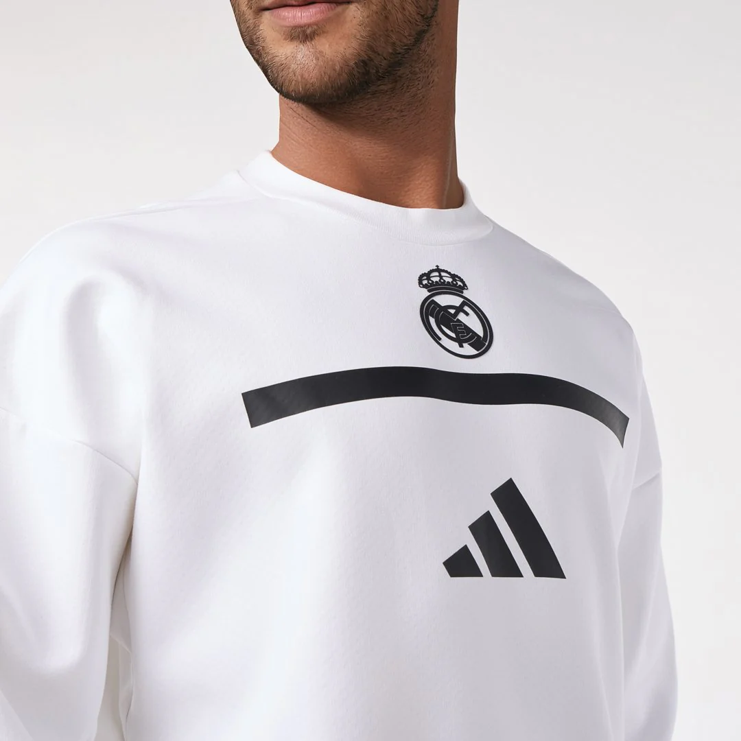 Sudadera Hombre adidas Real Urban Blanca - Image 5