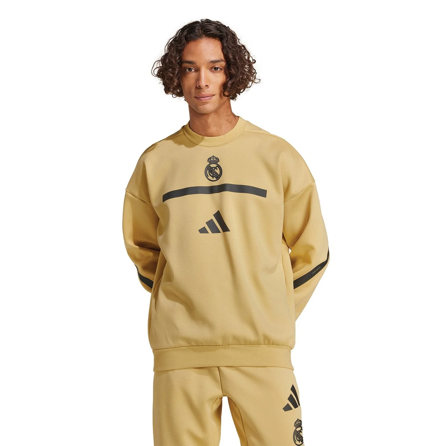 Sudadera Hombre adidas Real Urban Beige - Image 2