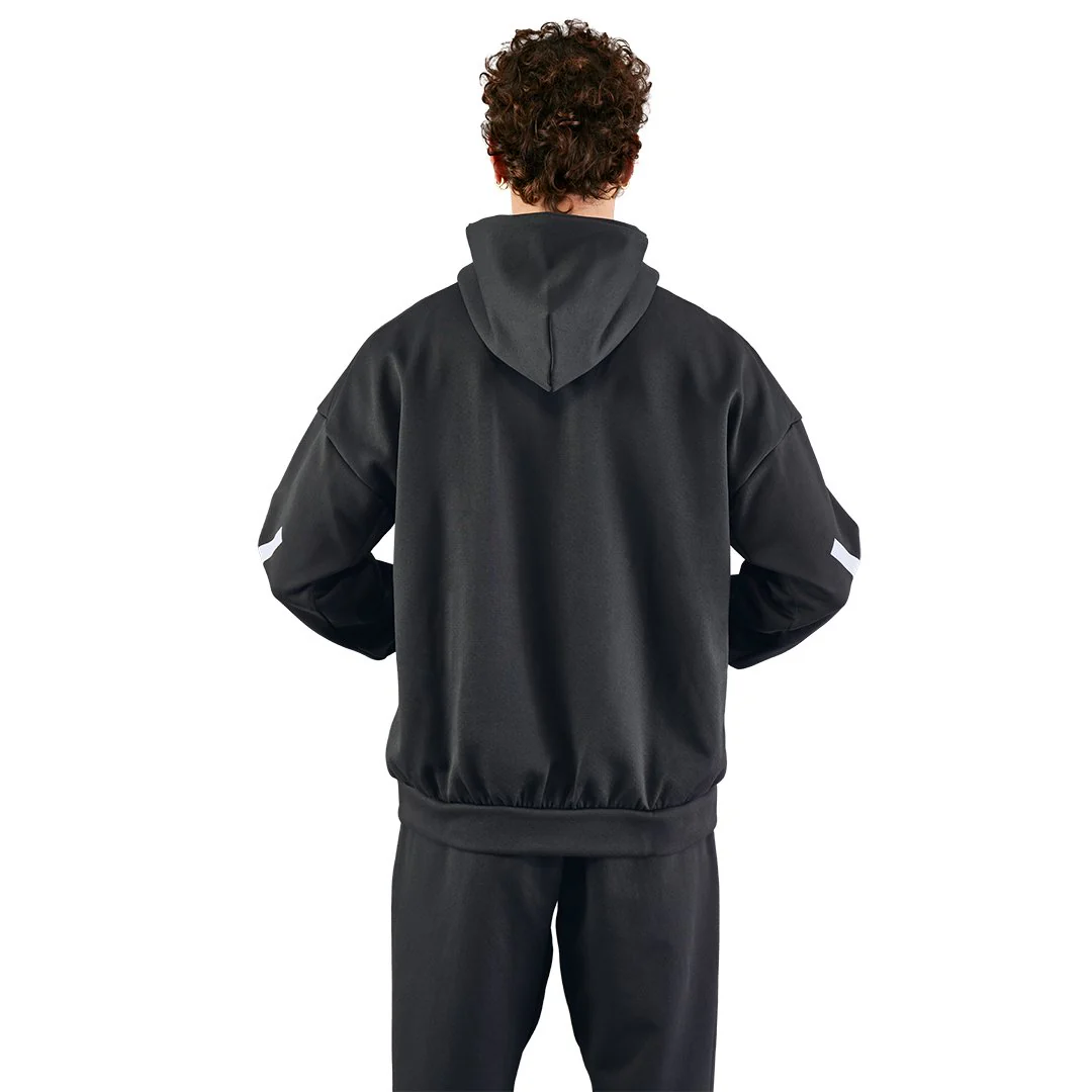 Sudadera Capucha Hombre adidas Real Urban Negra - Image 3