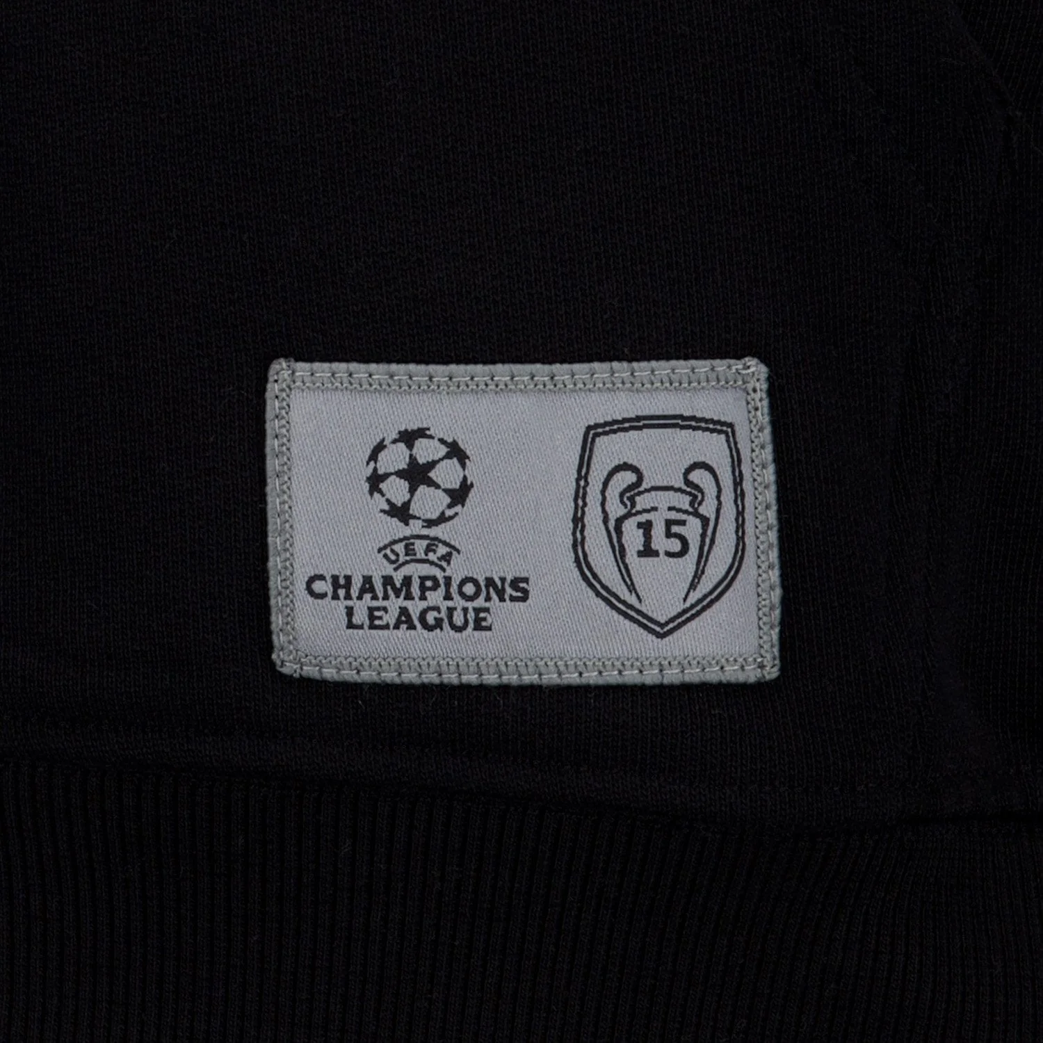 Sudadera con capucha Hombre  Negra | UEFA Champions League 15 - Image 5