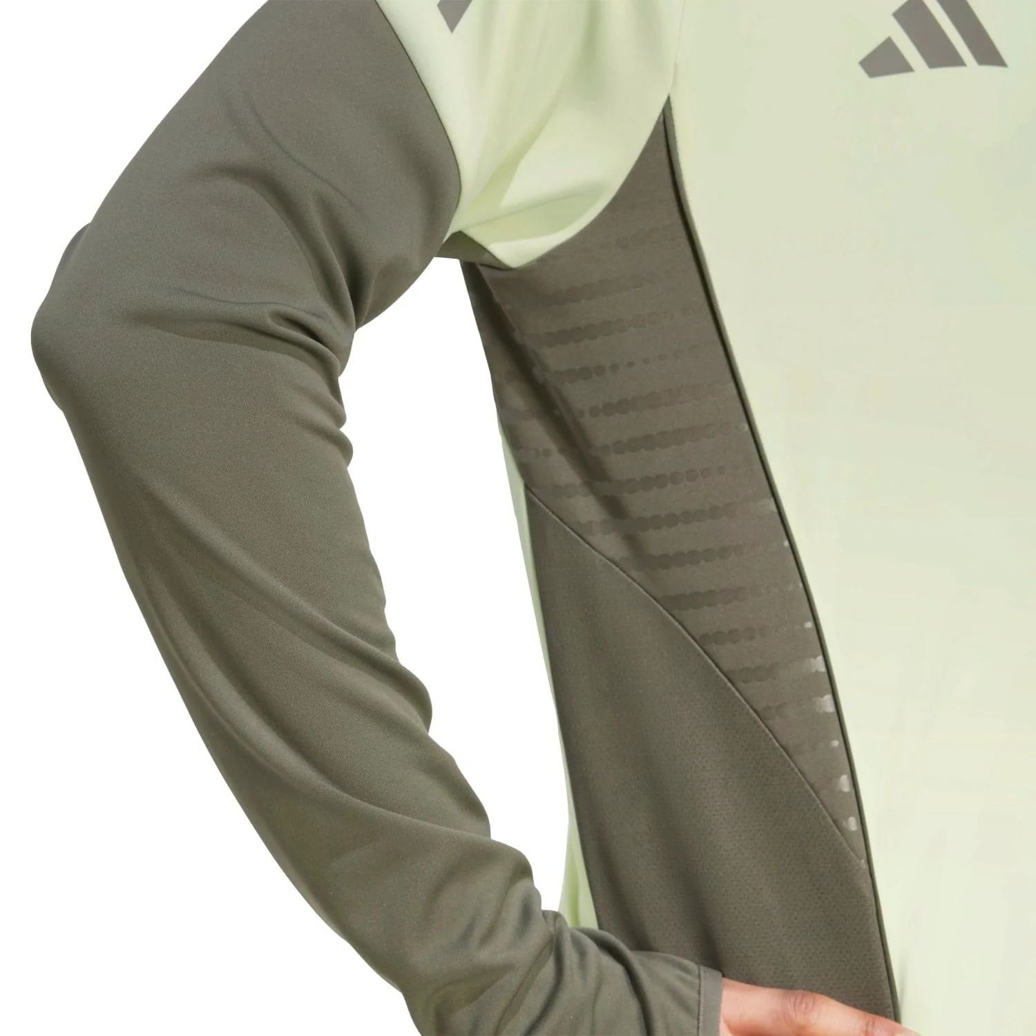 Sudadera Hombre adidas Entrenamiento 25/26 Verde Lima - Image 3